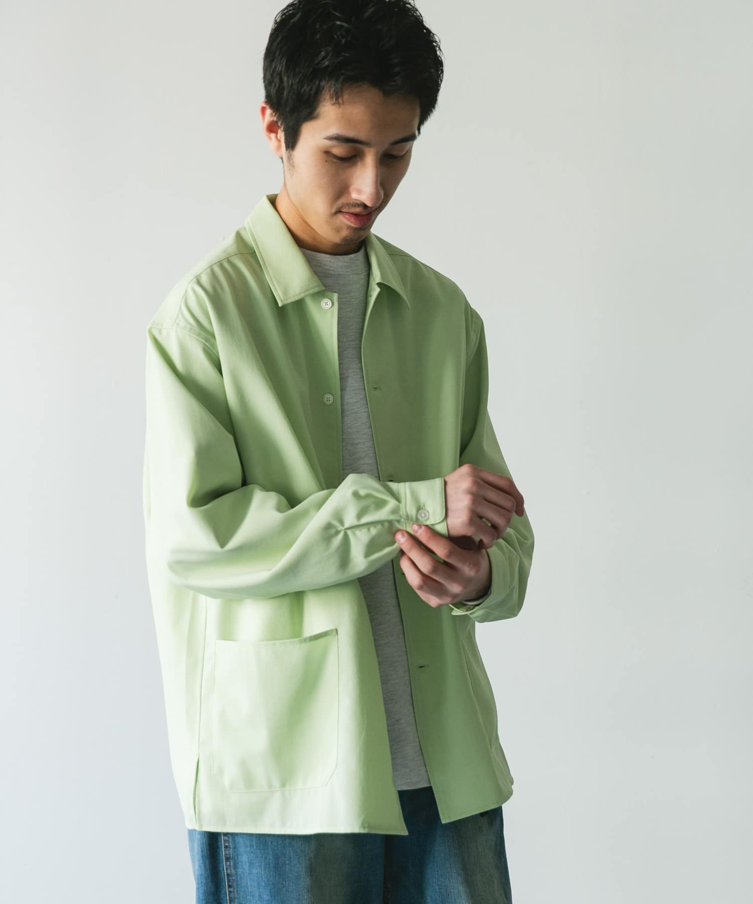 身長：180cm サイズ：L