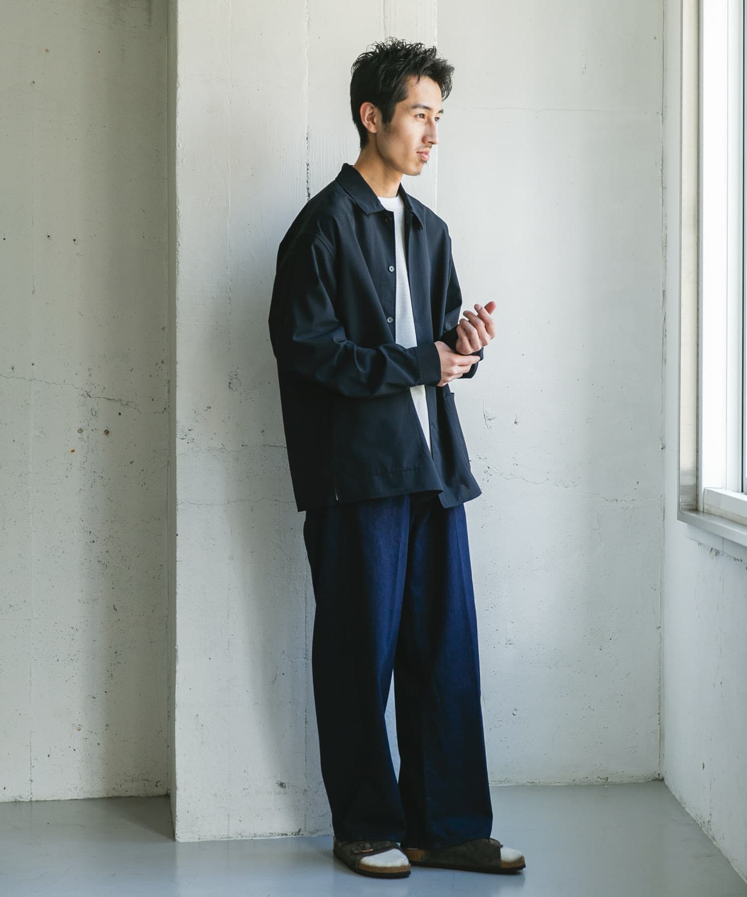 身長：180cm サイズ：L