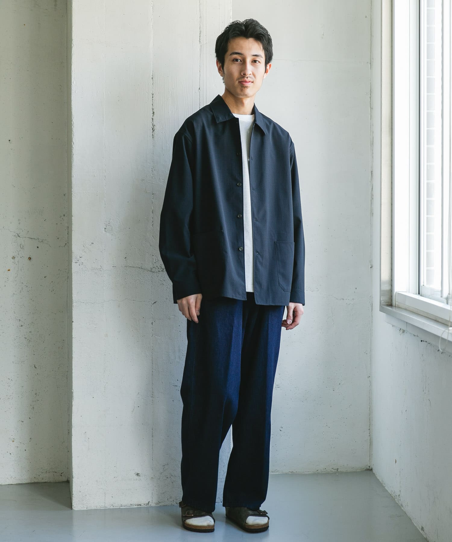 身長：180cm サイズ：L