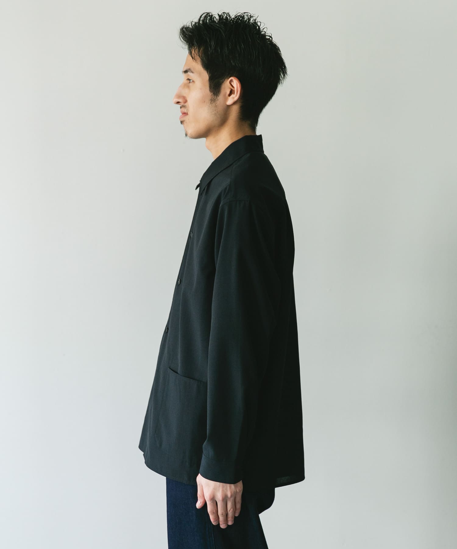 身長：180cm サイズ：L