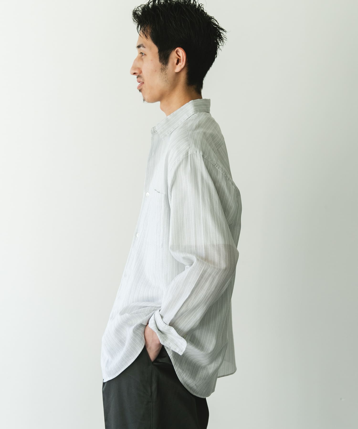 身長：180cm サイズ：L