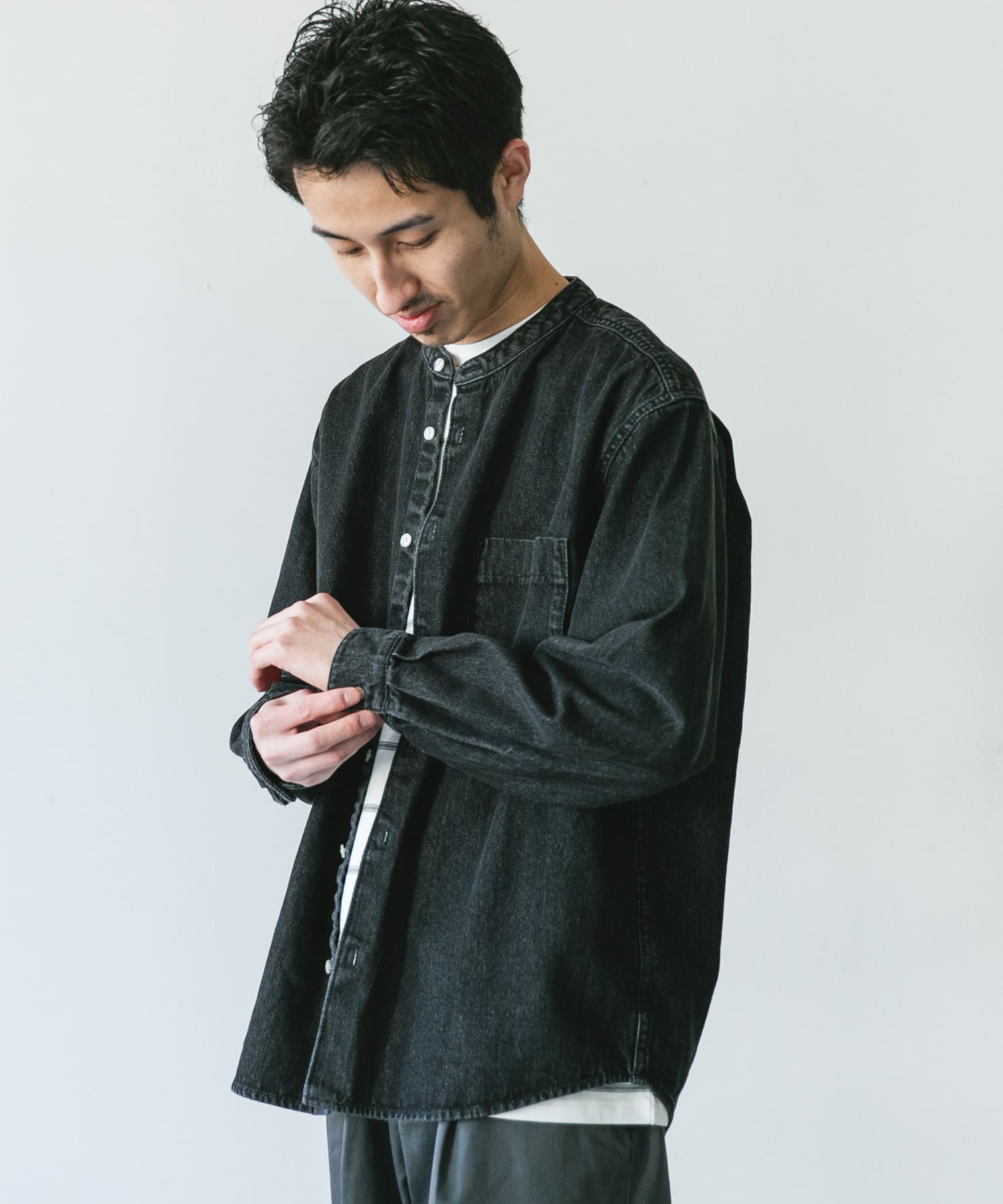 身長：180cm サイズ：L