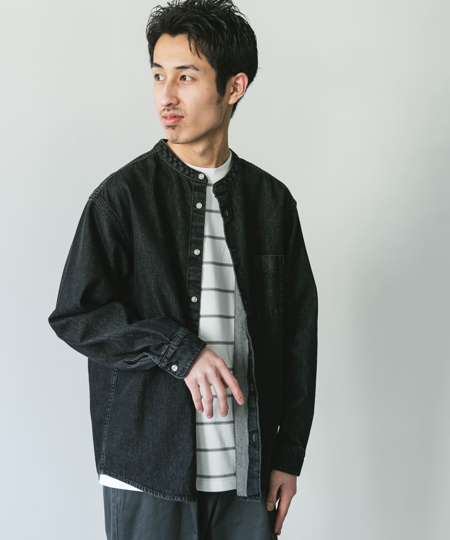 身長：180cm サイズ：L