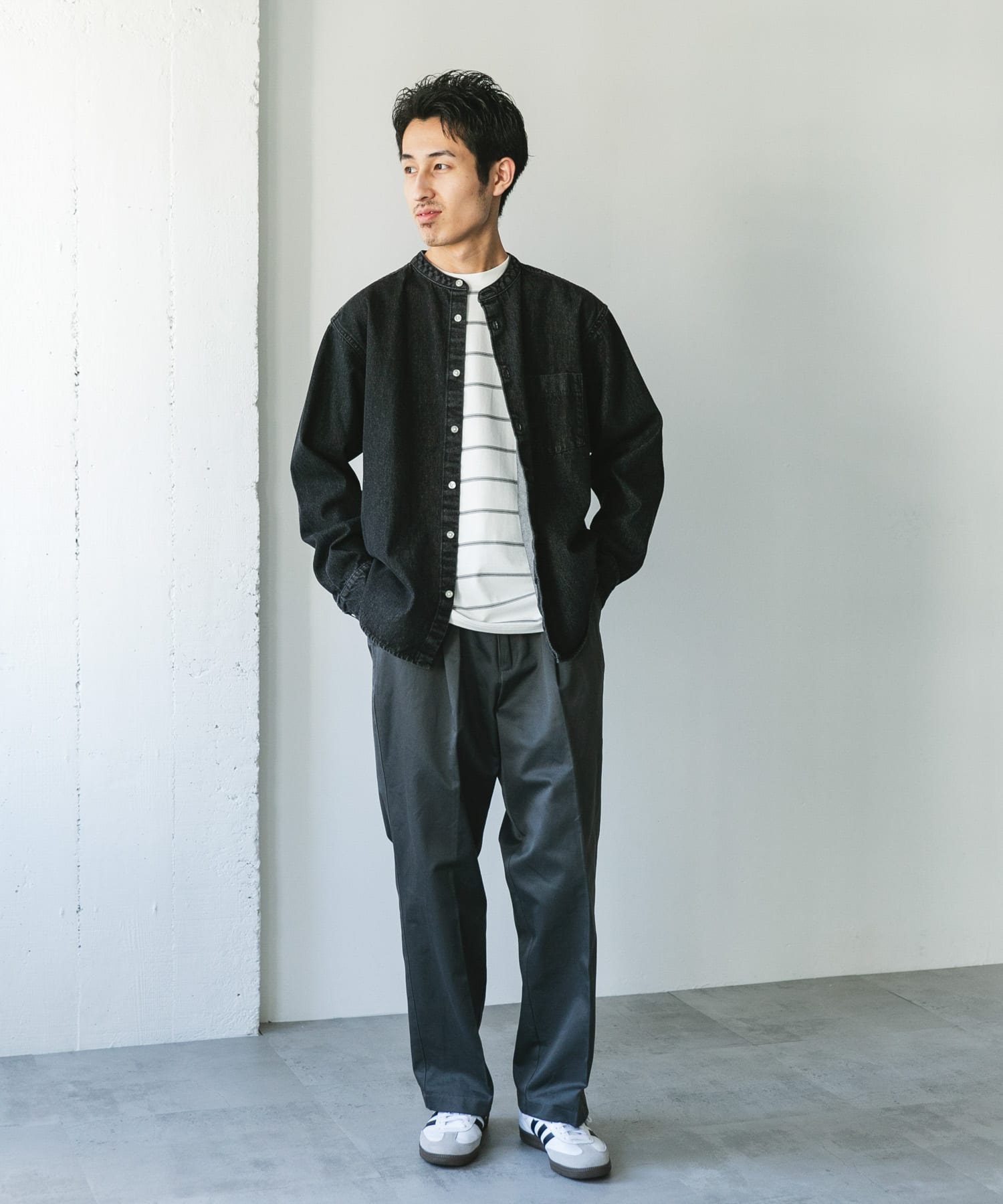 身長：180cm サイズ：L
