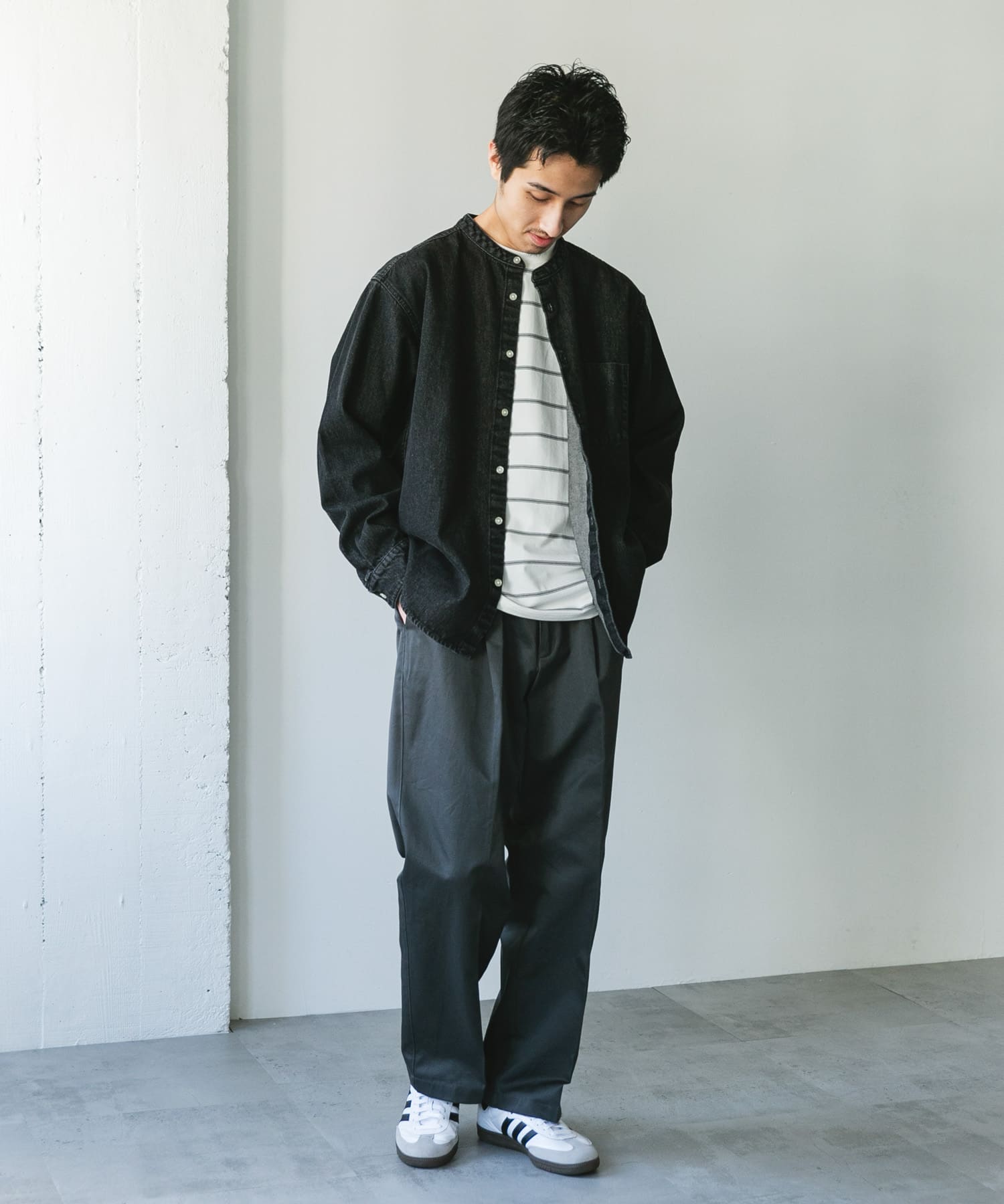 身長：180cm サイズ：L