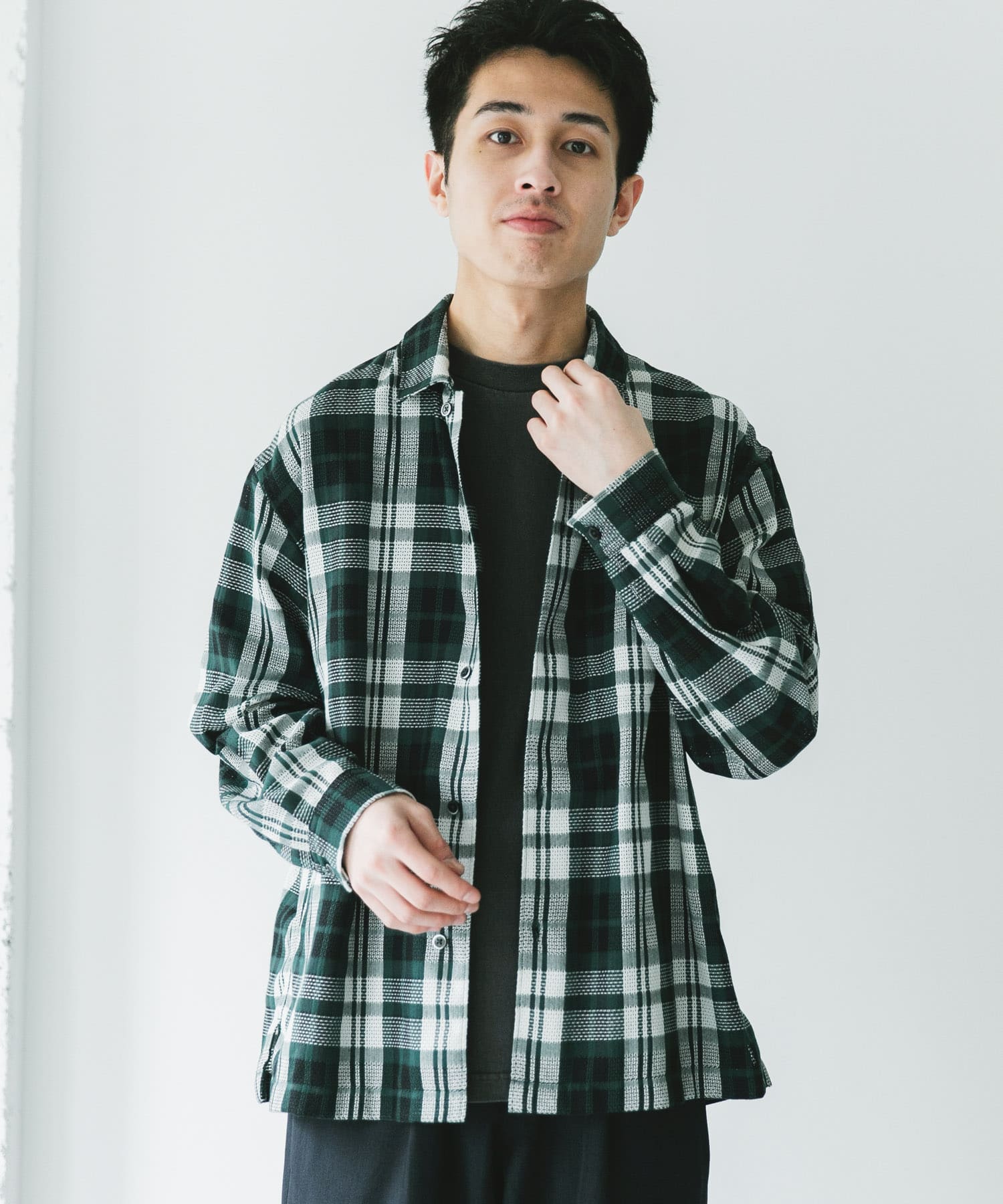 身長：180cm サイズ：L