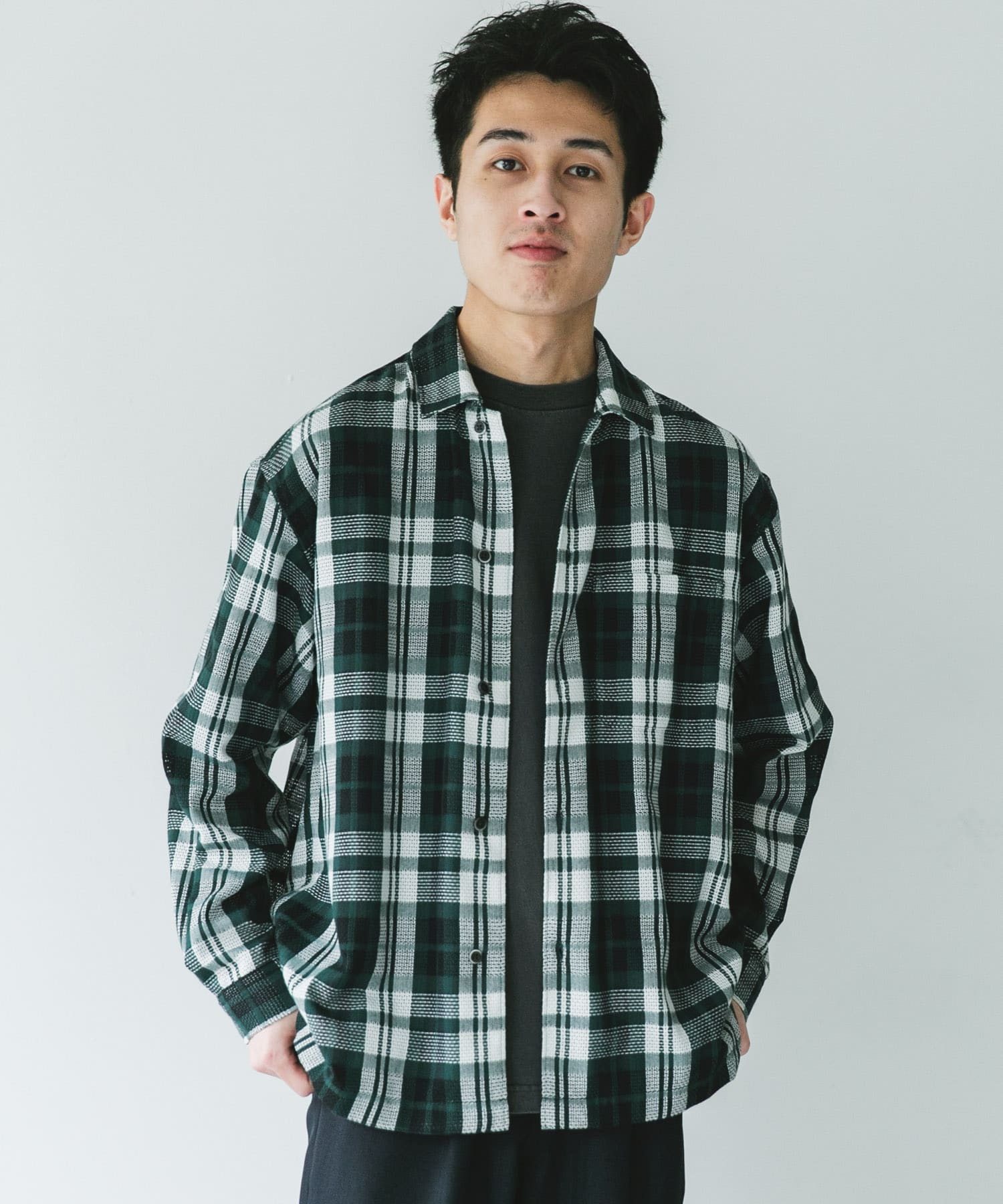 身長：180cm サイズ：L