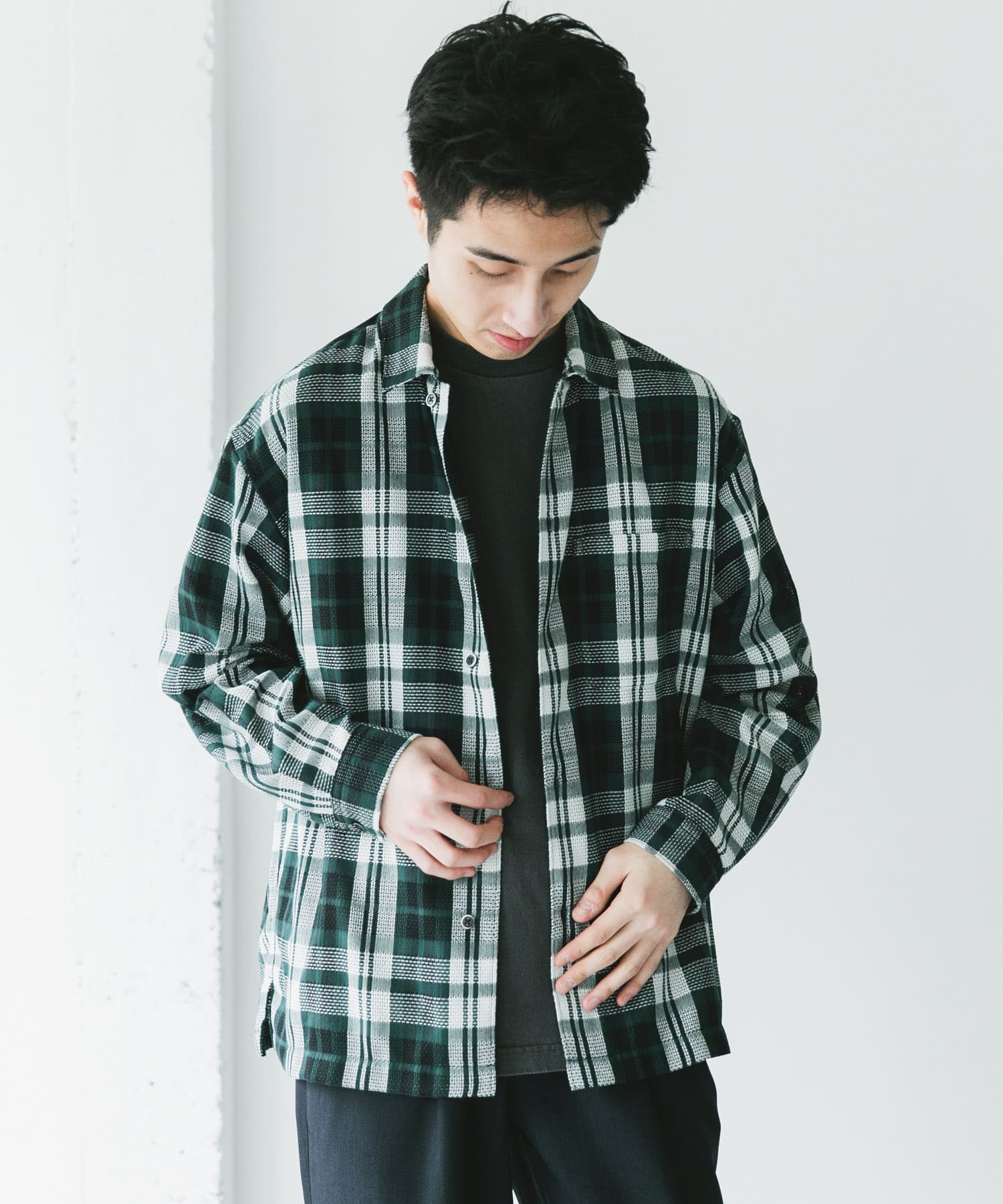 身長：180cm サイズ：L