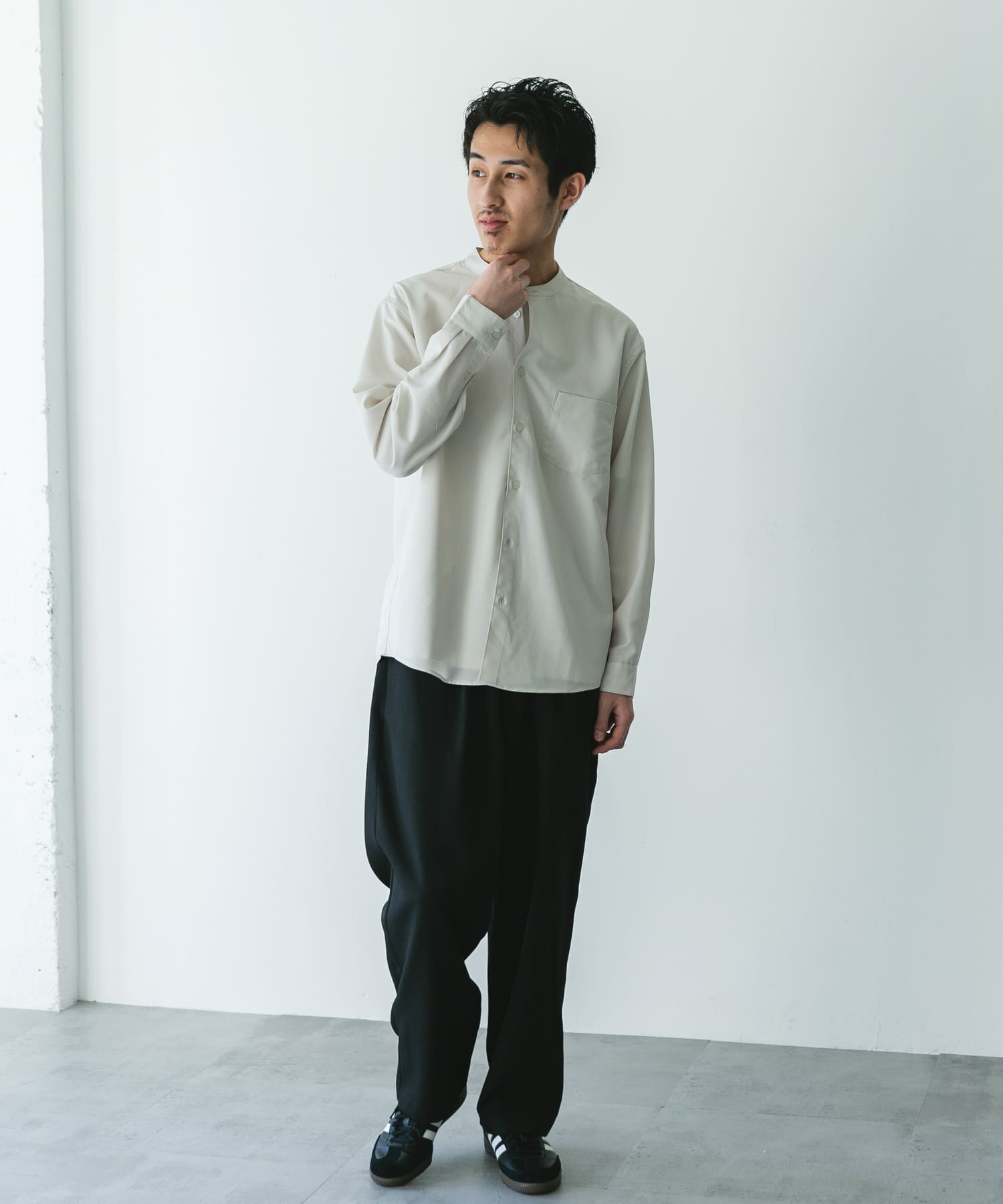 身長：180cm サイズ：L