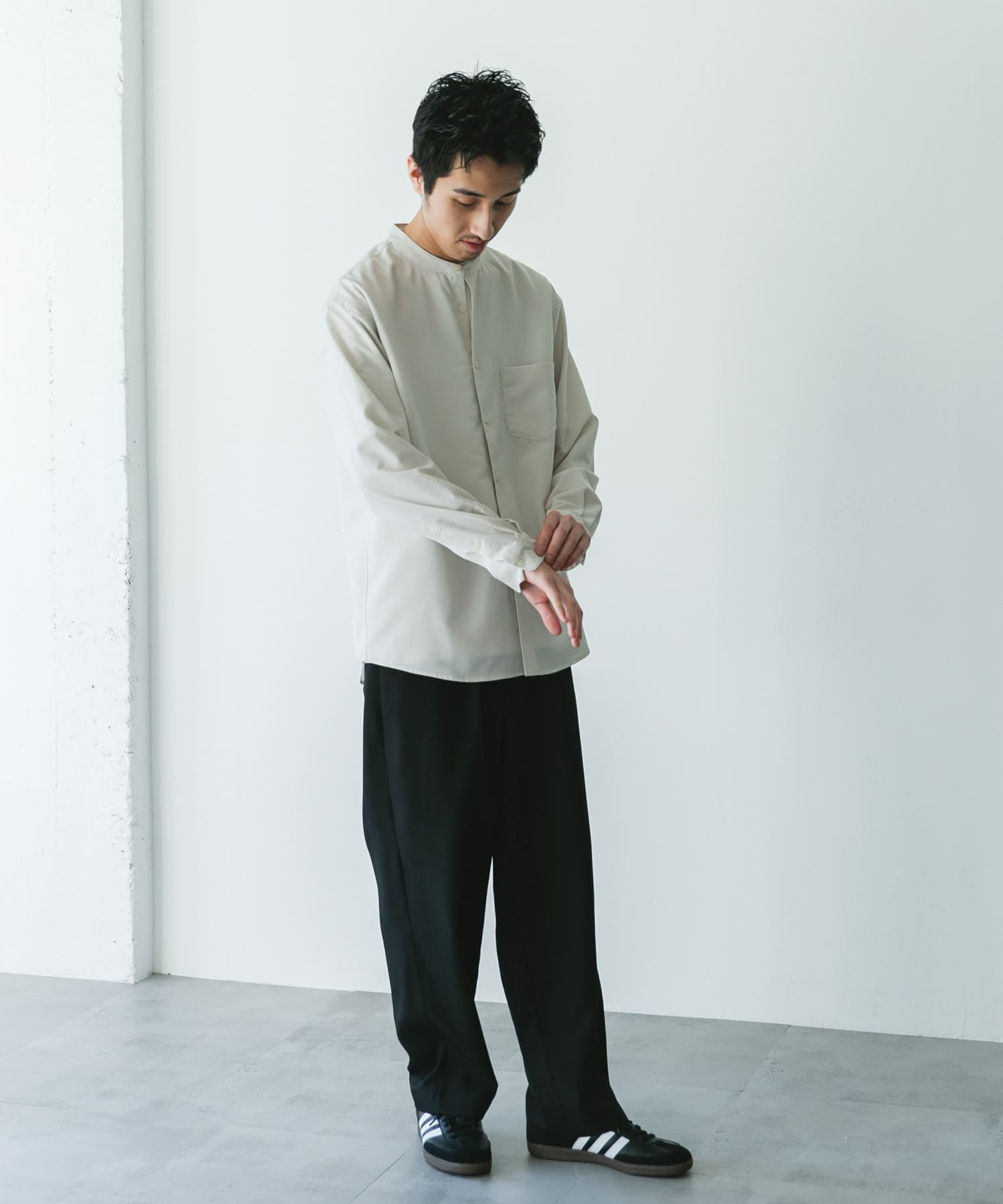 身長：180cm サイズ：L