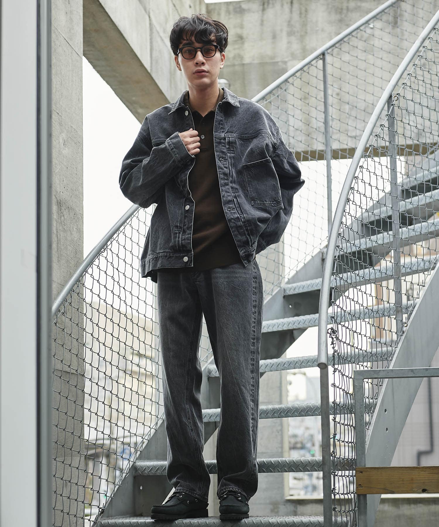 身長：175cm サイズ：L