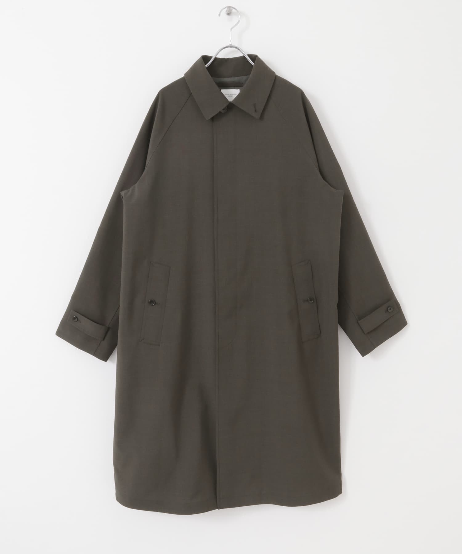 『吸水速乾/接触冷感/防シワ』UTILITY&EASY バルマカンコート CHARCOAL M