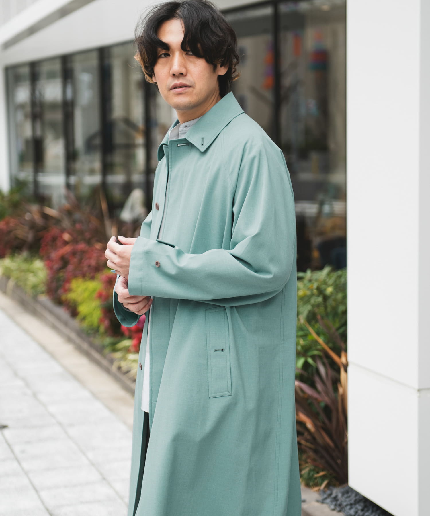 身長：172cm サイズ：L