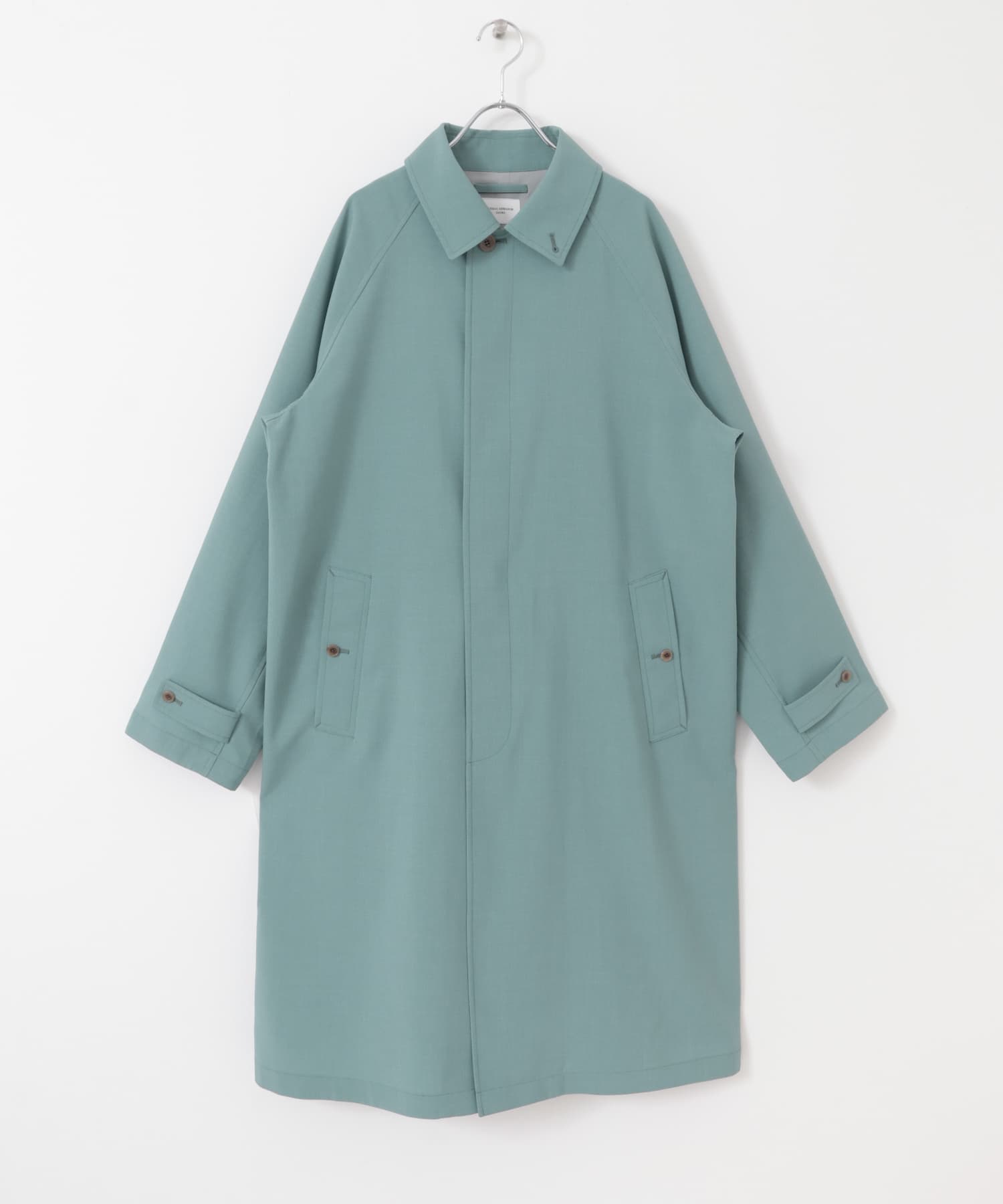 『吸水速乾/接触冷感/防シワ』UTILITY&EASY バルマカンコート BLUE M