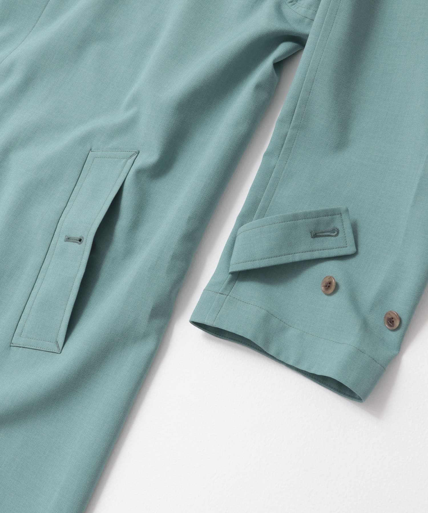 『吸水速乾/接触冷感/防シワ』UTILITY&EASY バルマカンコート BLUE M