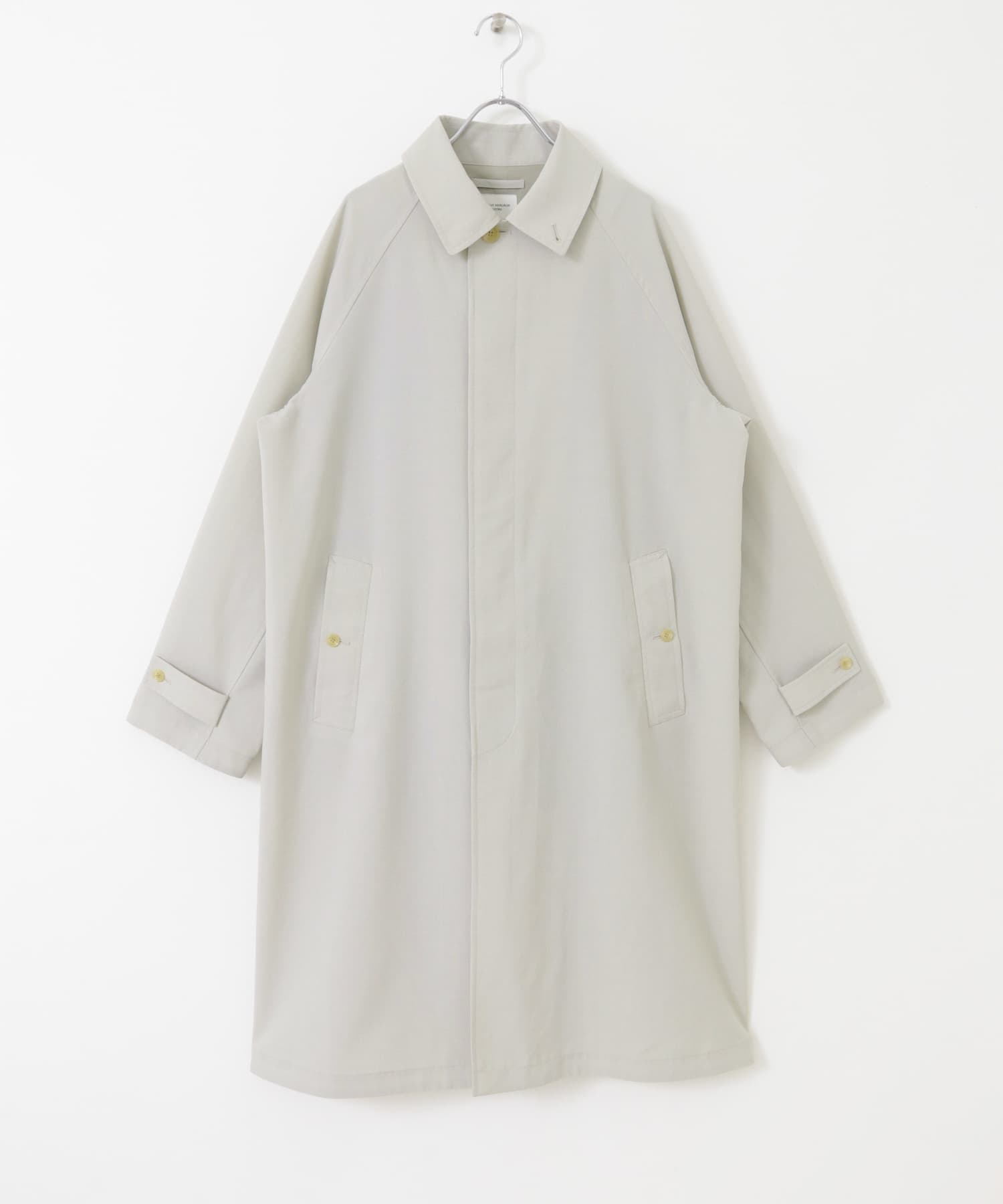 『吸水速乾/接触冷感/防シワ』UTILITY&EASY バルマカンコート L.GRAY M
