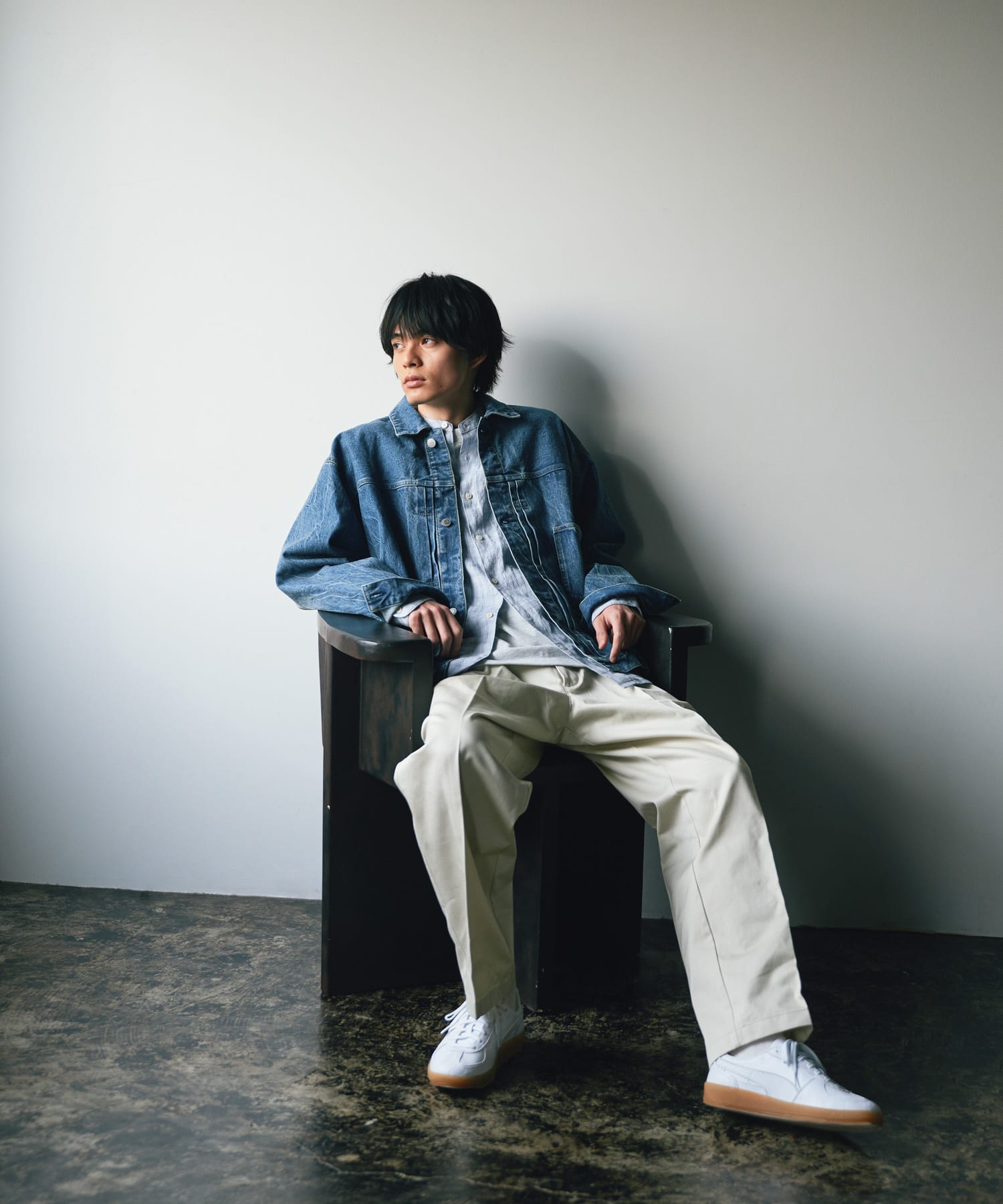身長：186cm サイズ：L