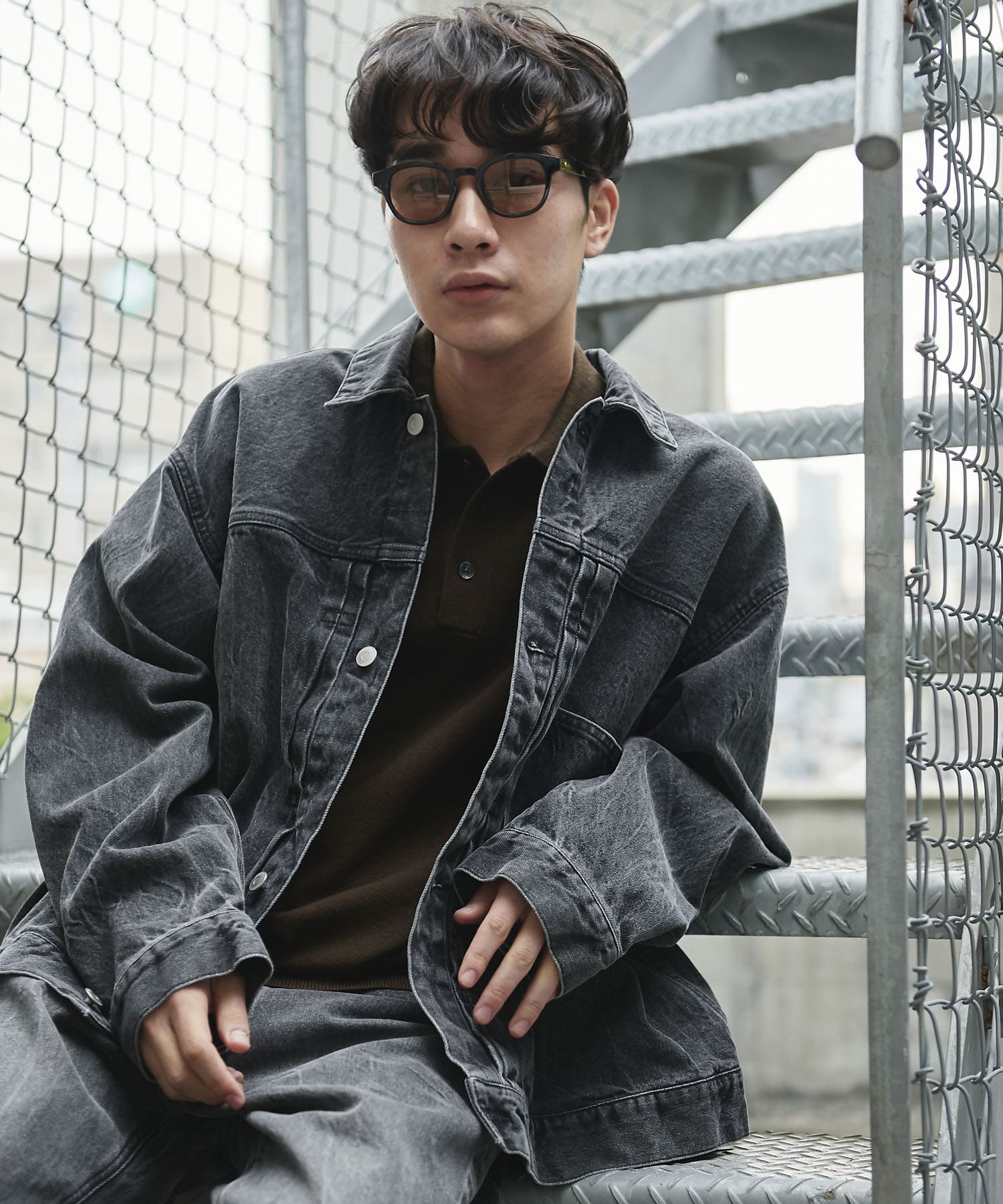 身長：175cm サイズ：L