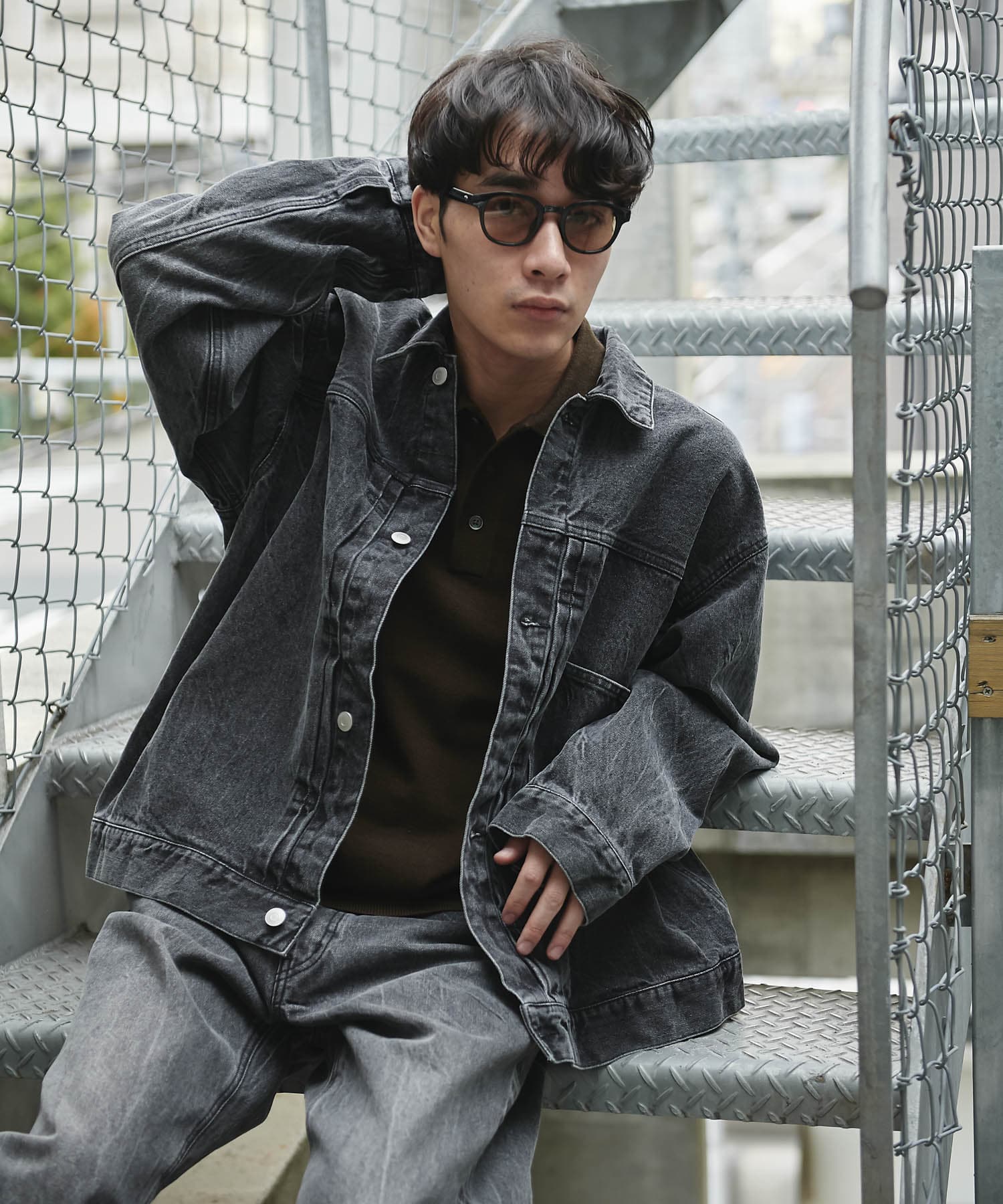 身長：175cm サイズ：L