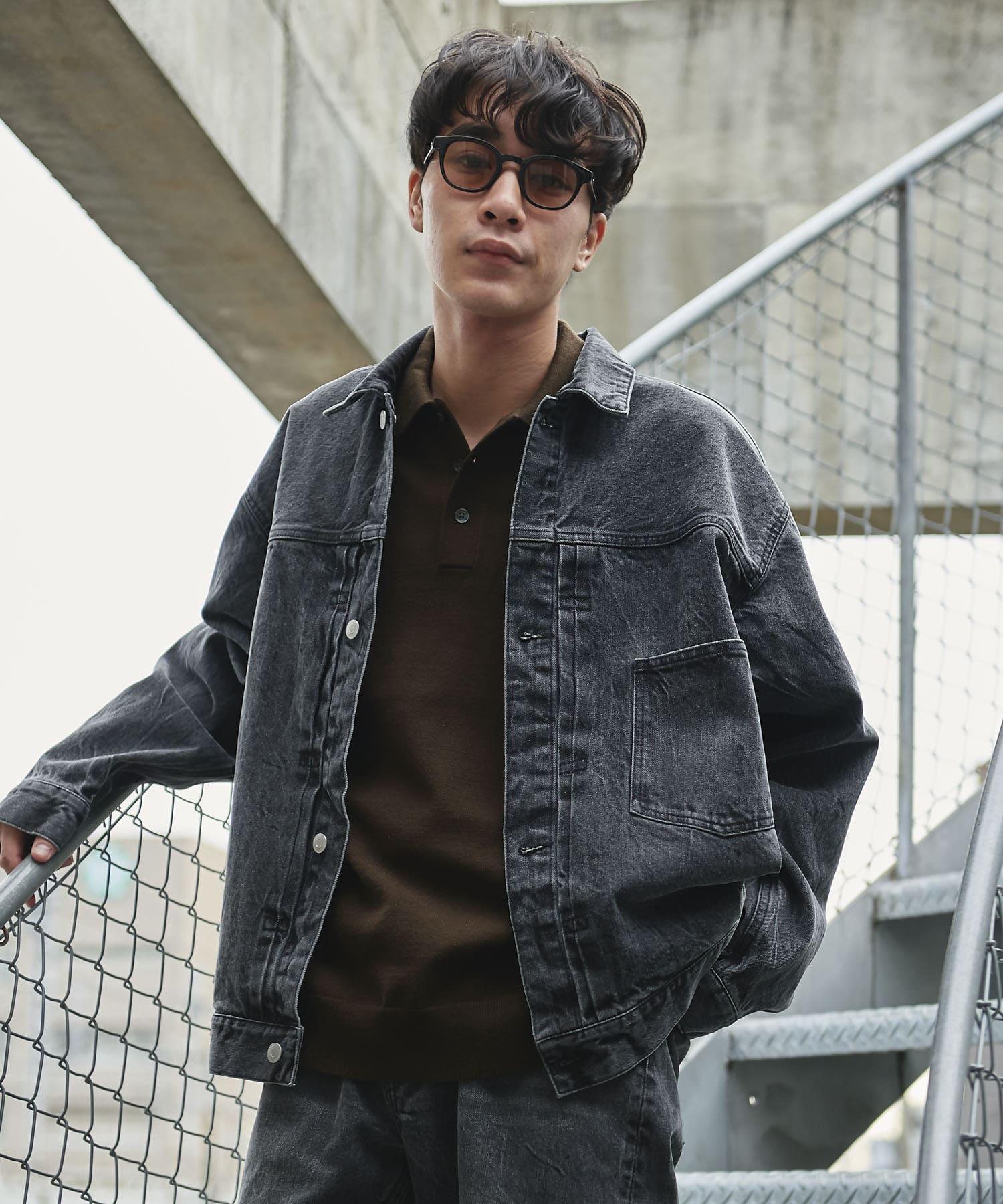 身長：175cm サイズ：L