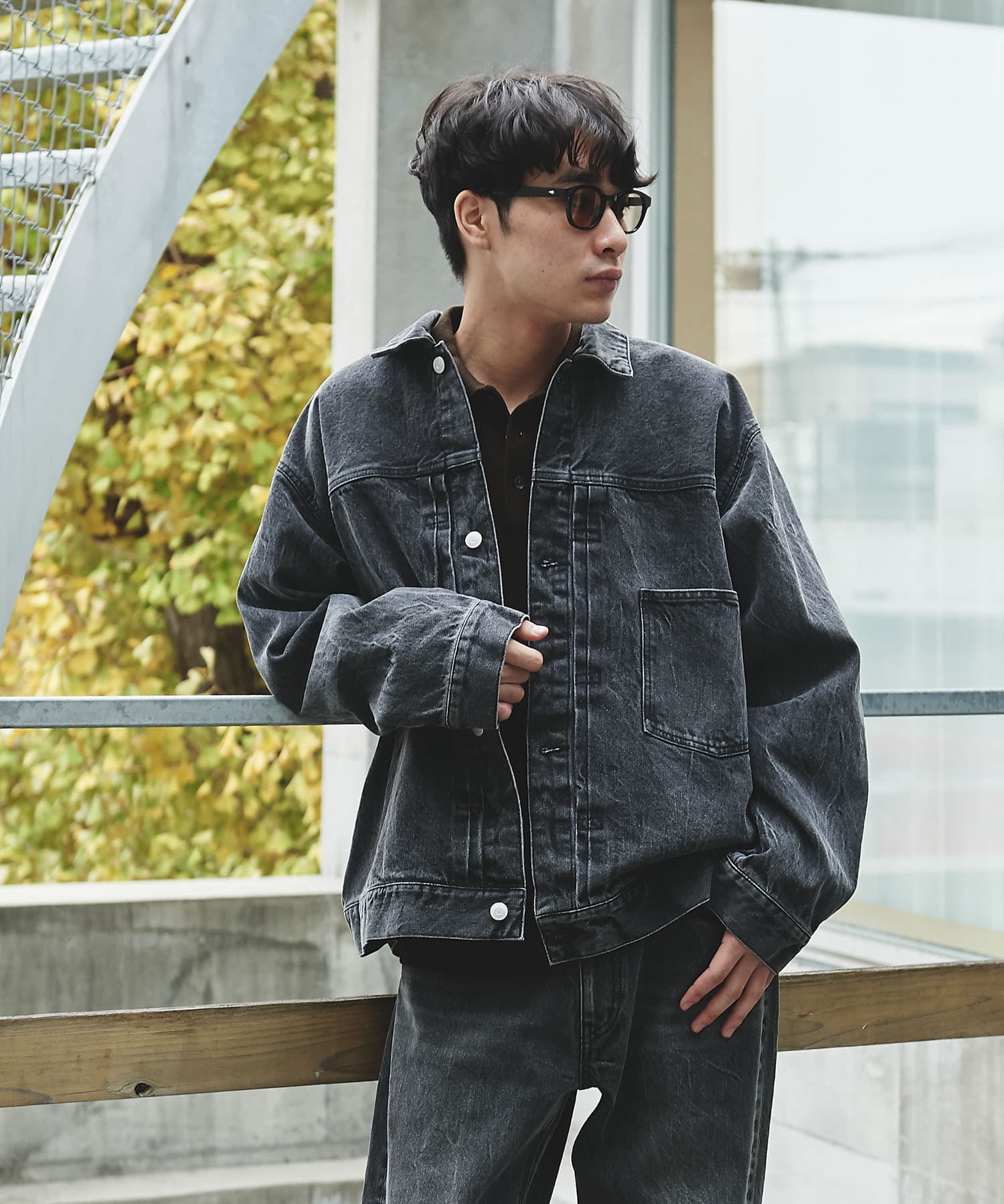 身長：175cm サイズ：L