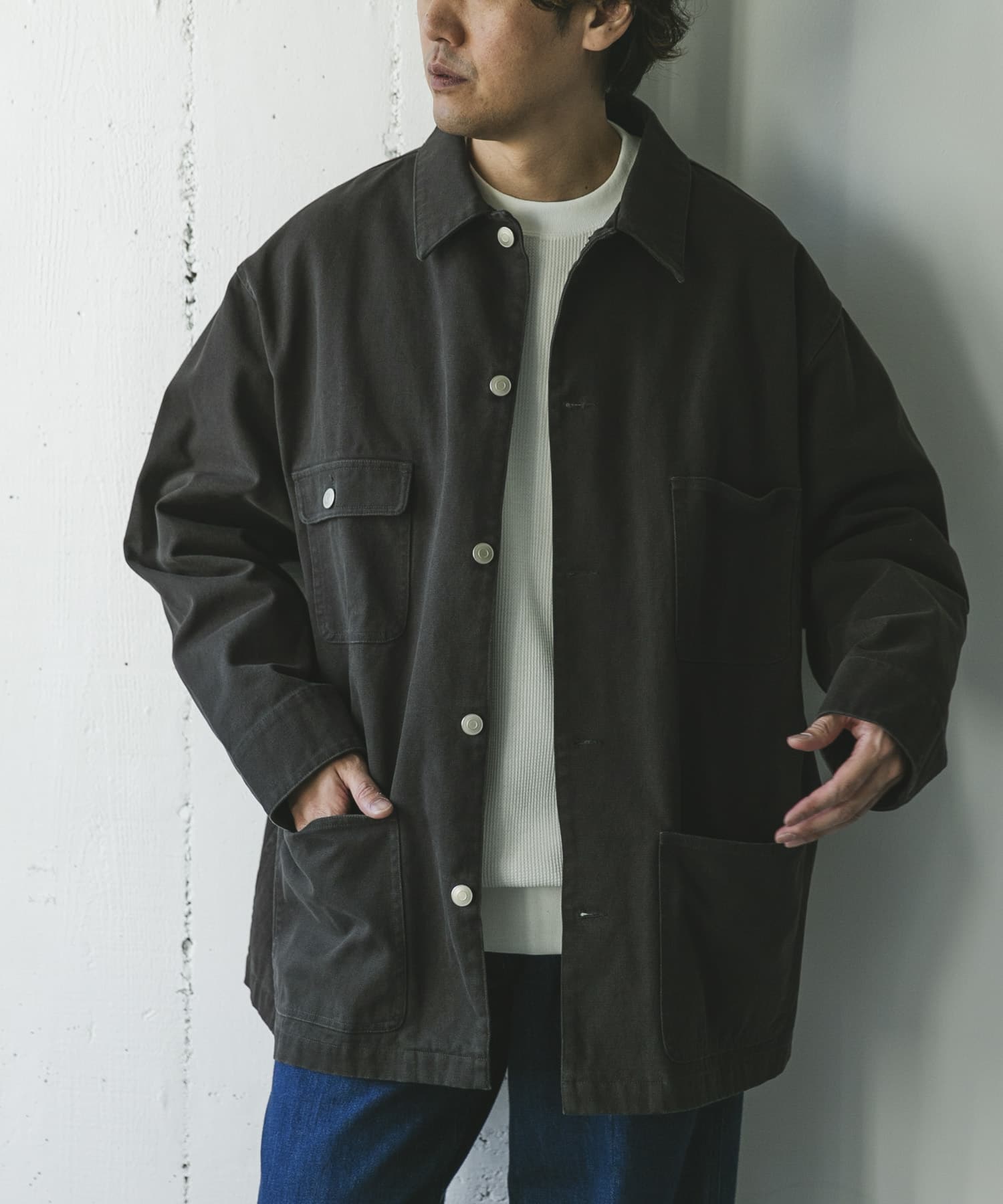 ダックワークカバーオール