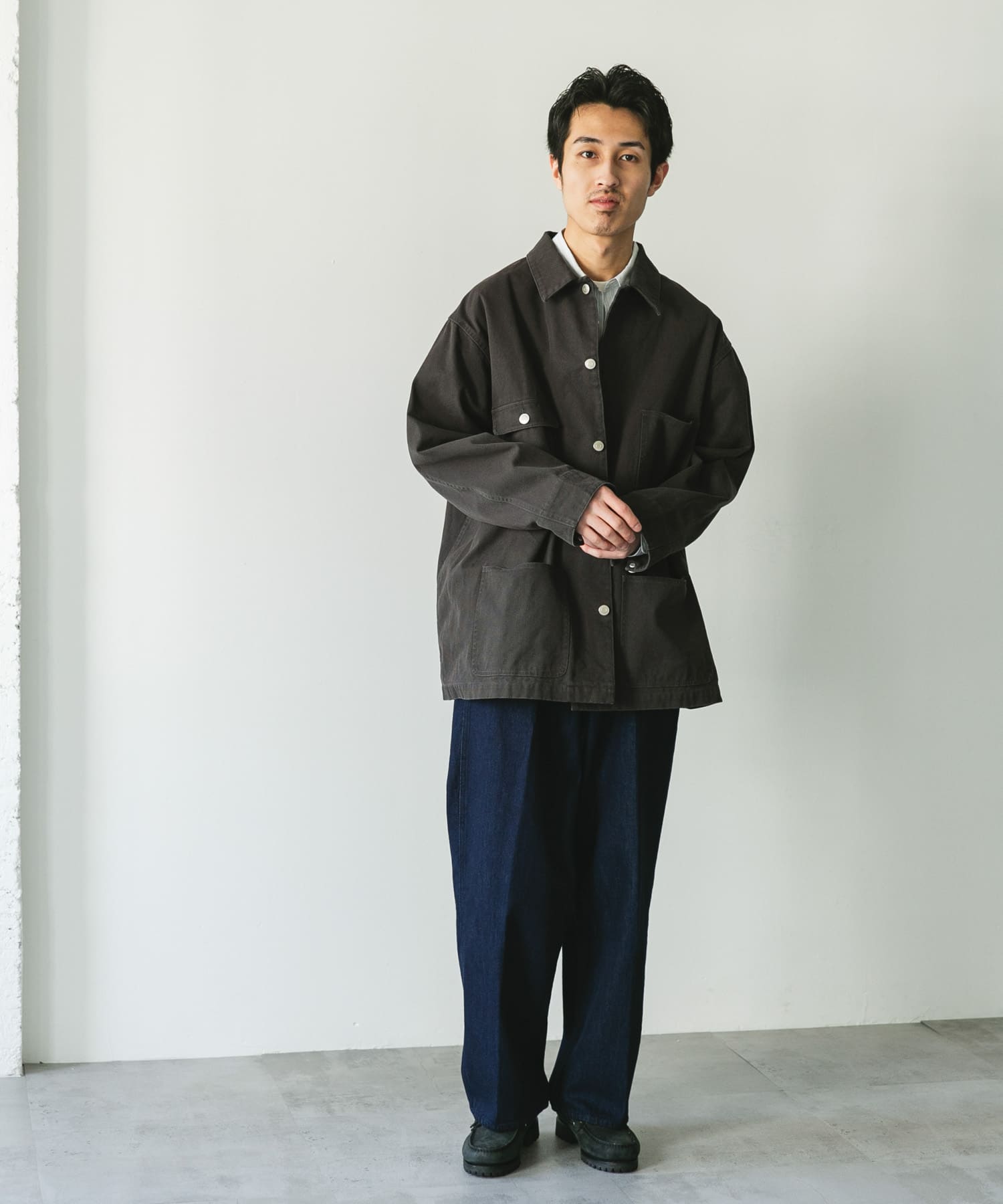 身長：180cm サイズ：L