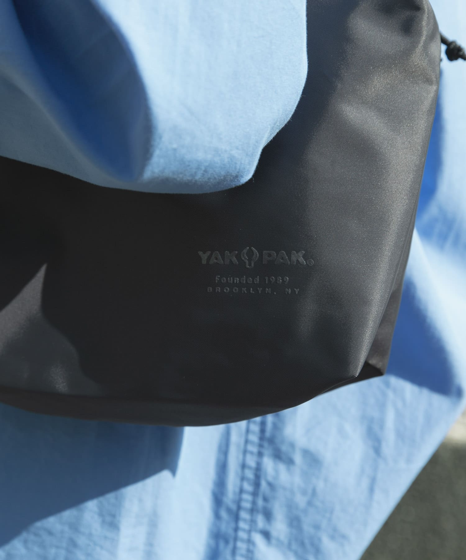 『撥水』『別注』YAKPAK×DOORS　SHOULDER BAG S CHARCOAL -