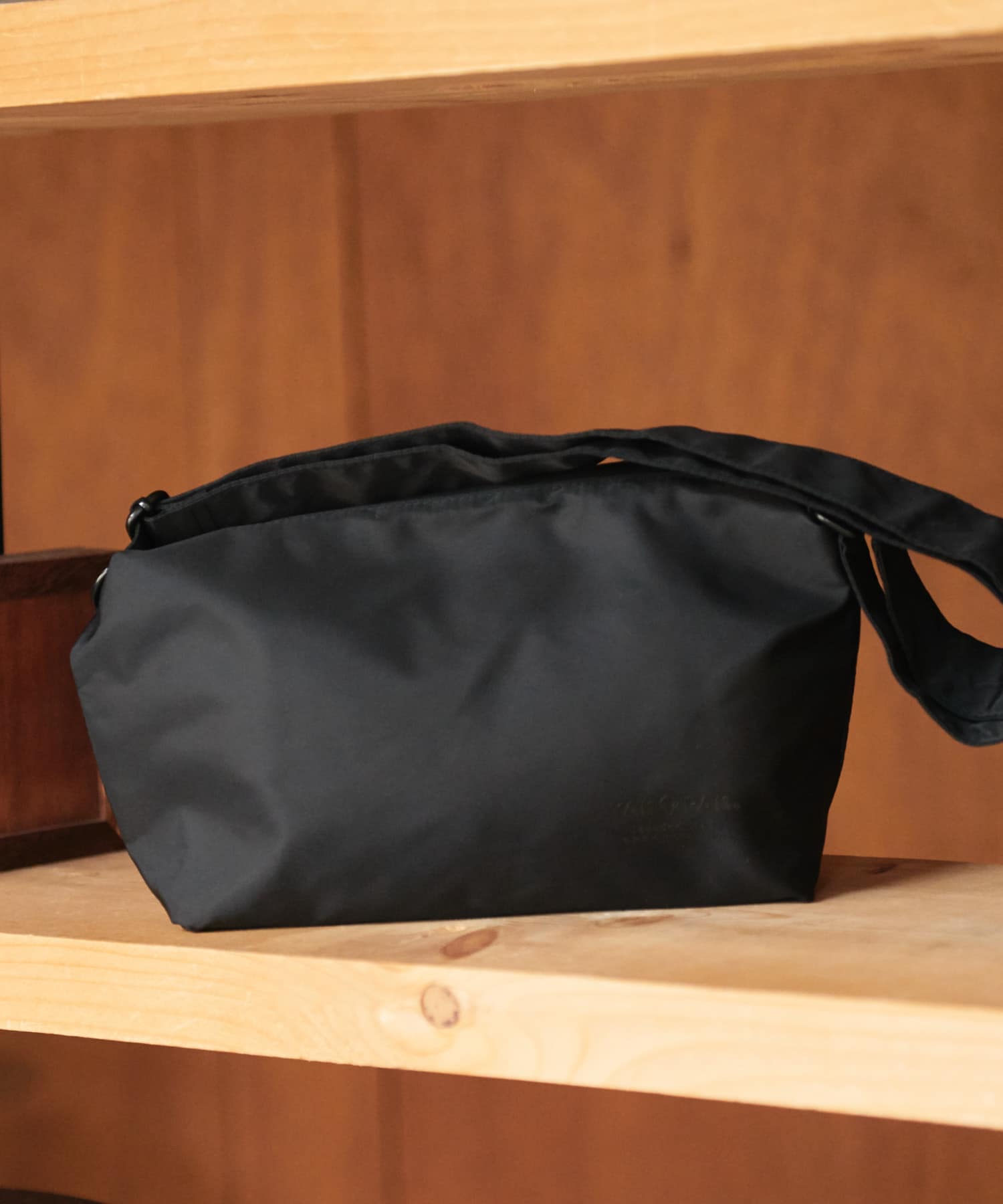 『撥水』『別注』YAKPAK×DOORS　SHOULDER BAG S BLACK -