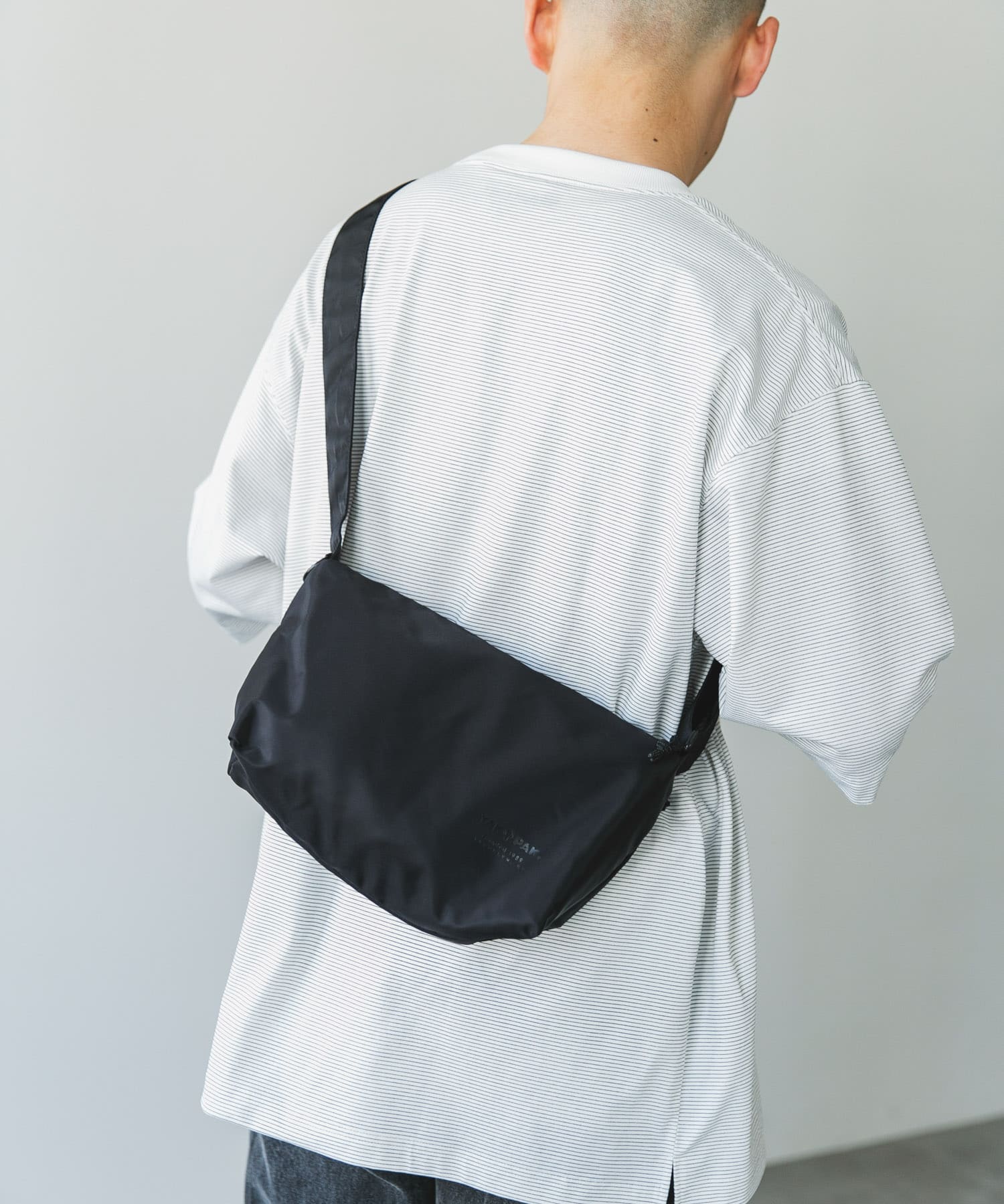 『撥水』『別注』YAKPAK×DOORS　SHOULDER BAG S BLACK -