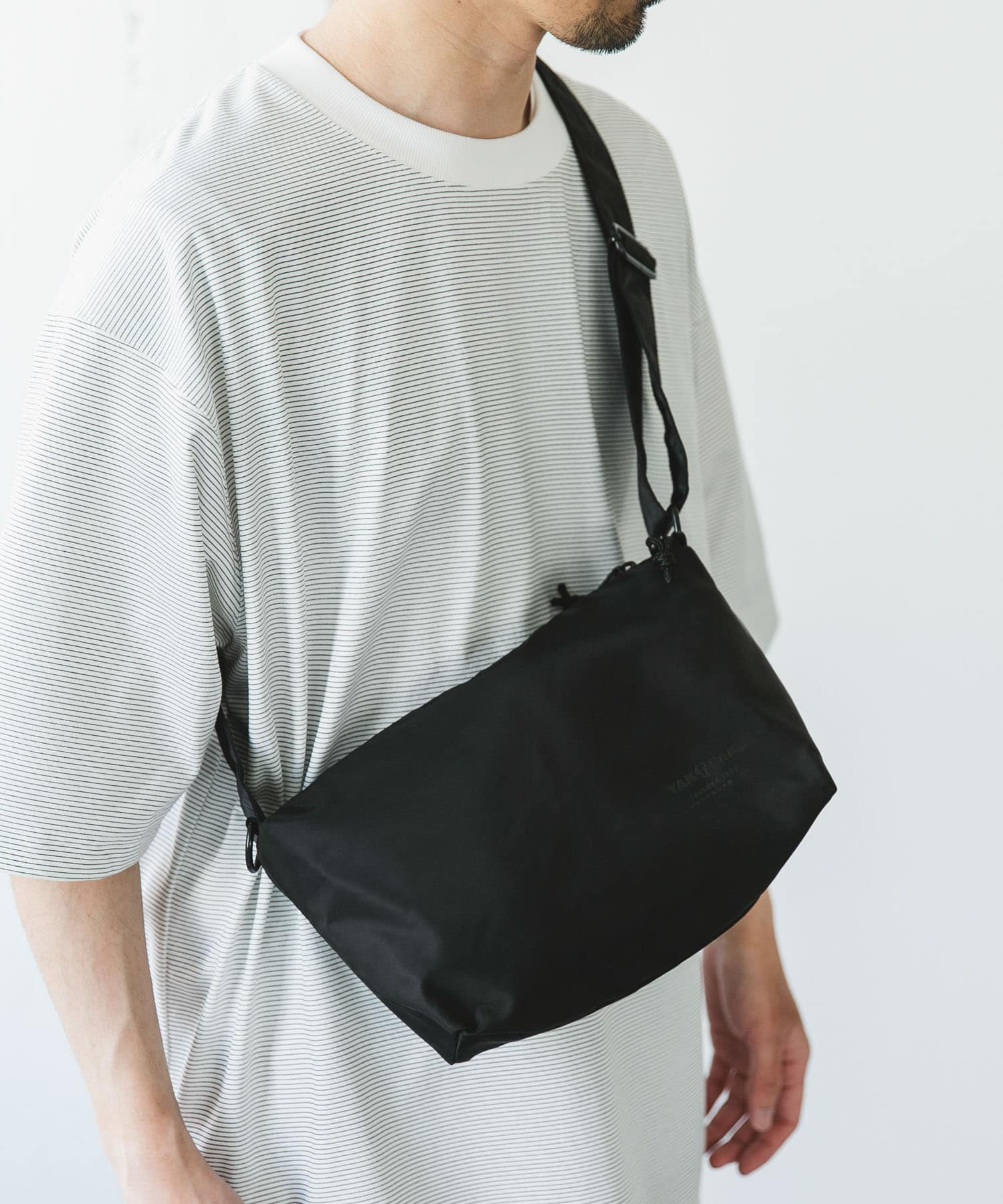 『撥水』『別注』YAKPAK×DOORS　SHOULDER BAG S BLACK -