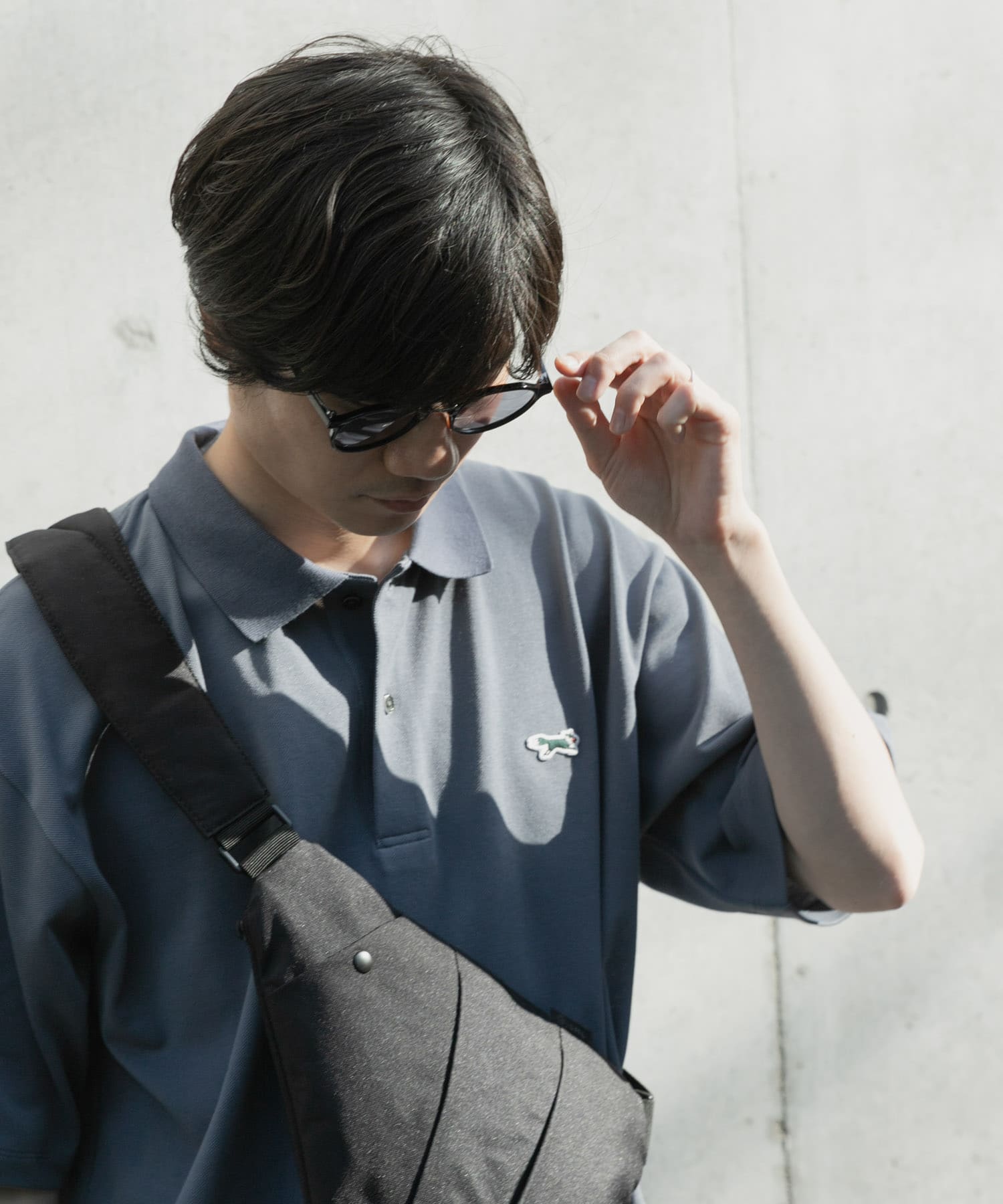 『別注』SML×DOORS　ボディバッグ BLACK -