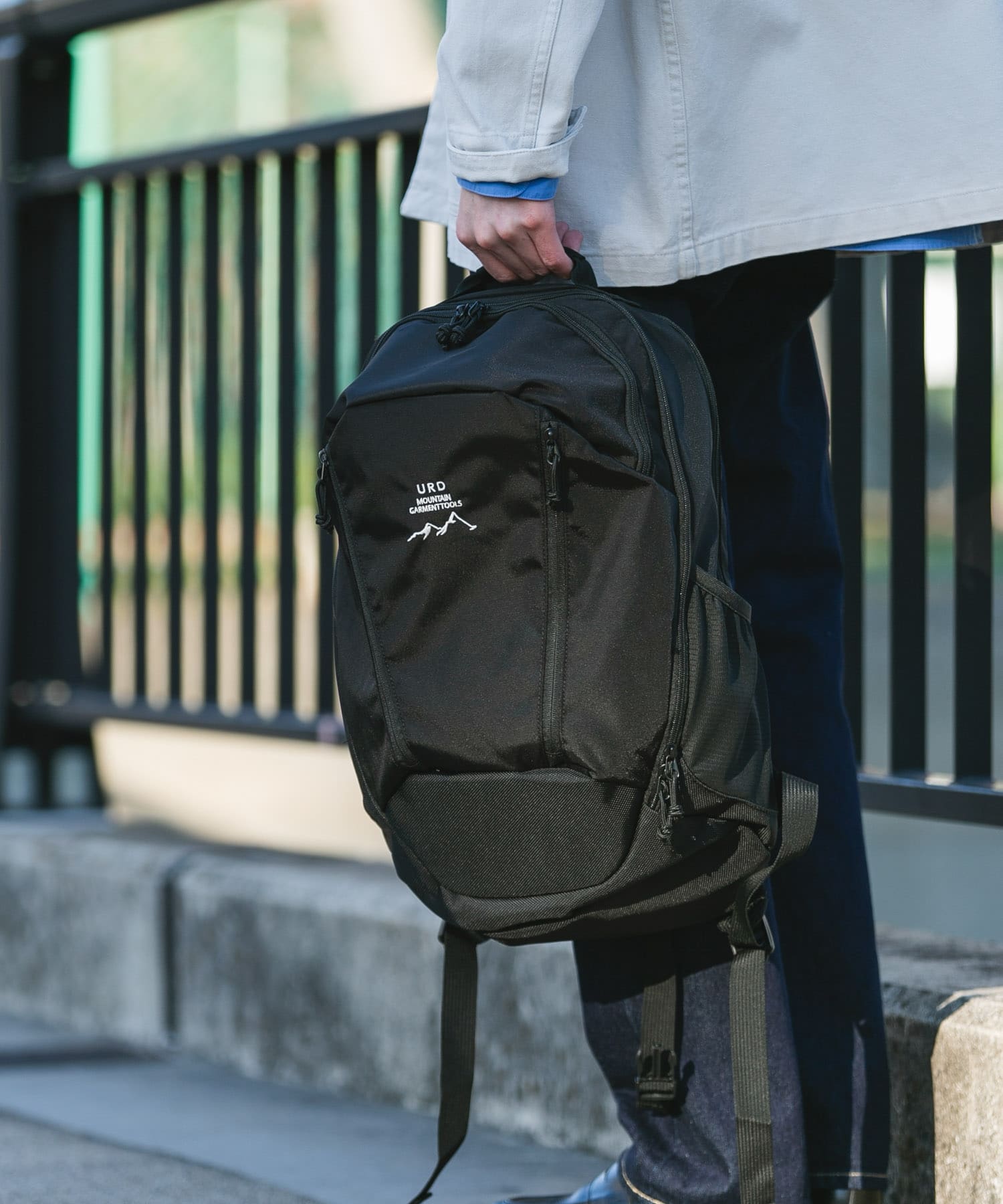 URD 撥水BACKPAK 22L BLACK -