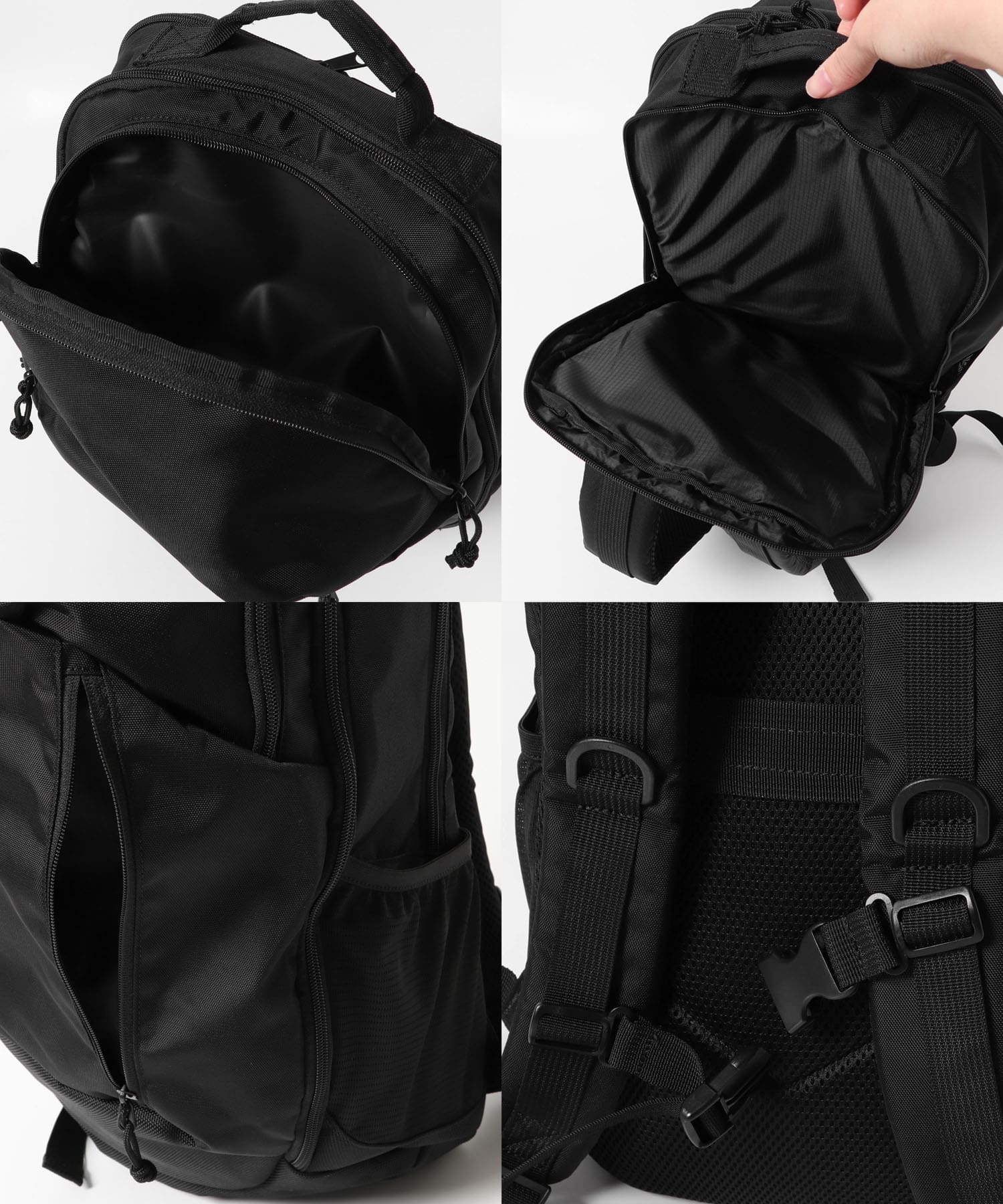 URD 撥水BACKPAK 22L BLACK -