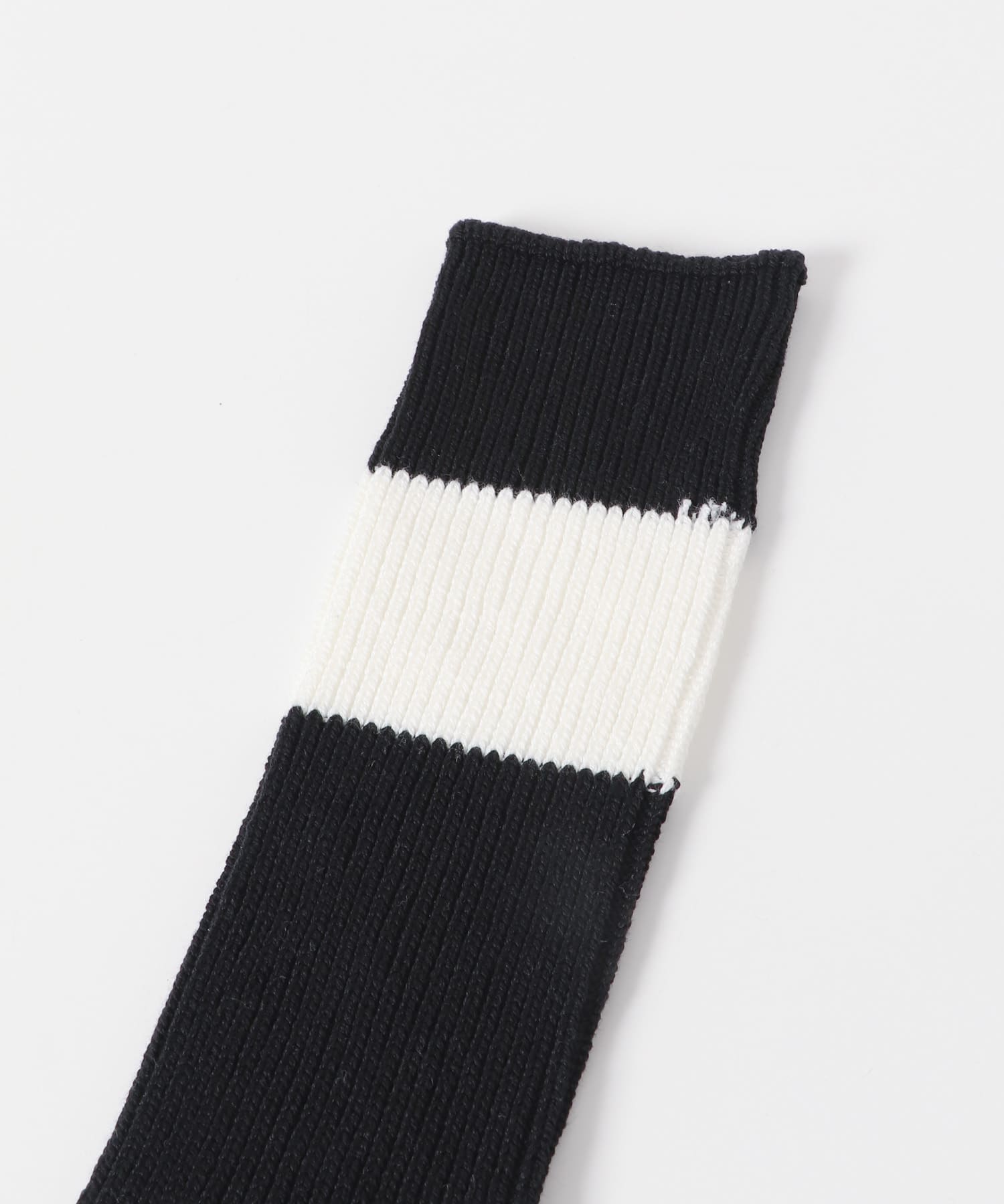『別注』Anonymous Ism×DOORS　シックストライプクルー BLACK -