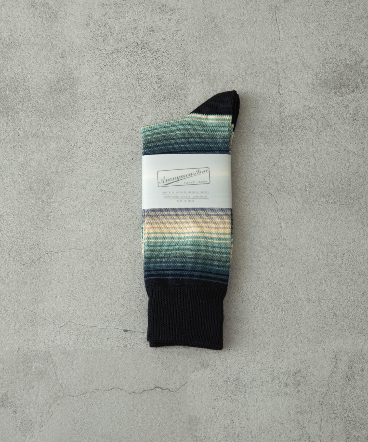 『別注』Anonymous Ism×DOORS　サラペボーダークルー NAVY -