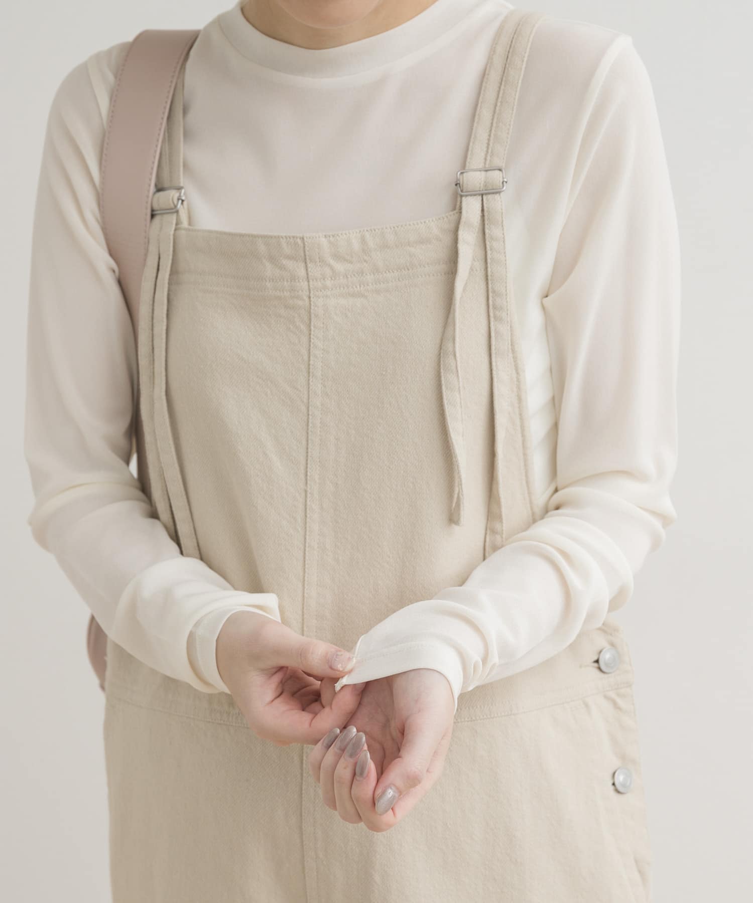 チュールロングTシャツ
