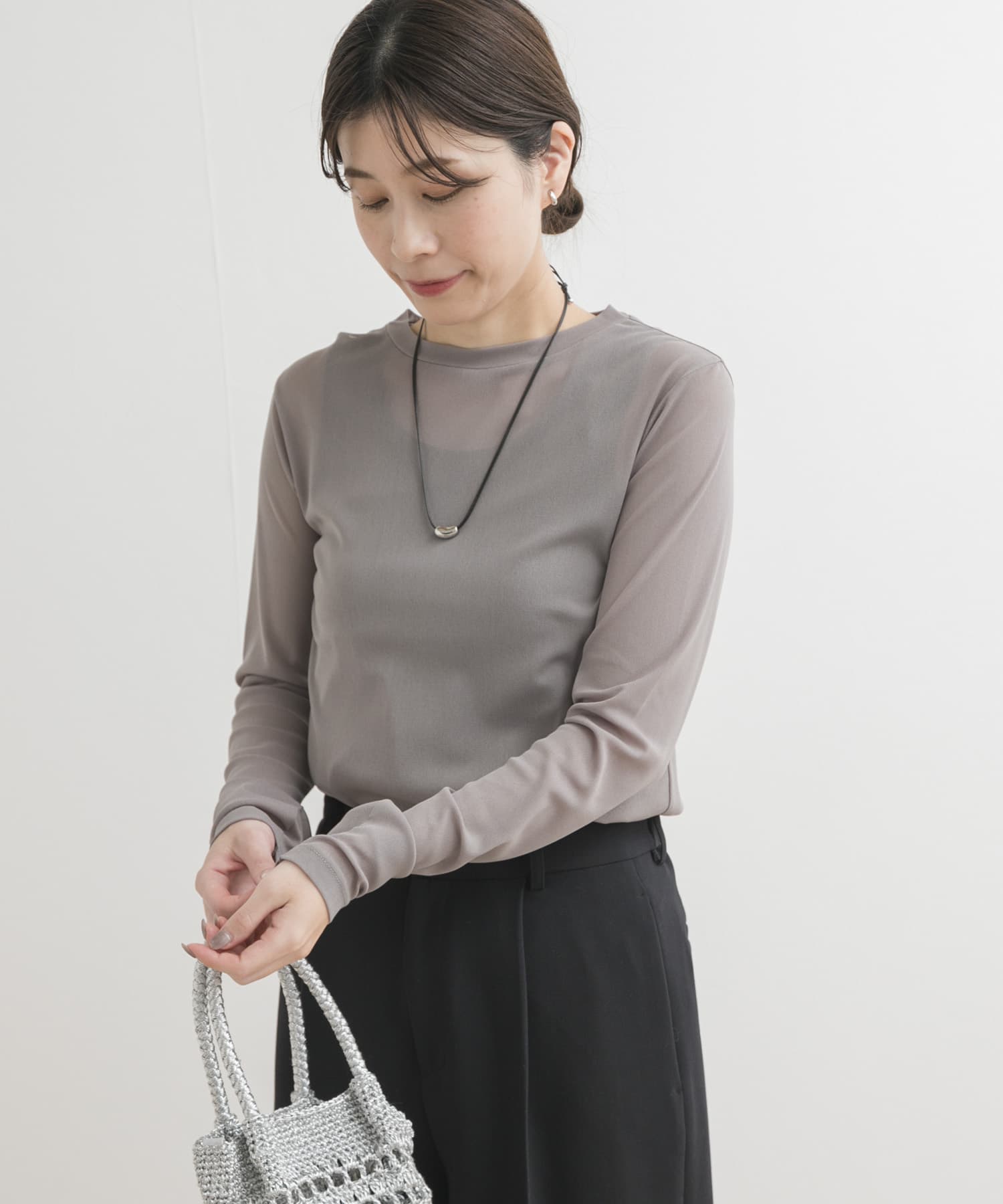 身長：162cm サイズ：M