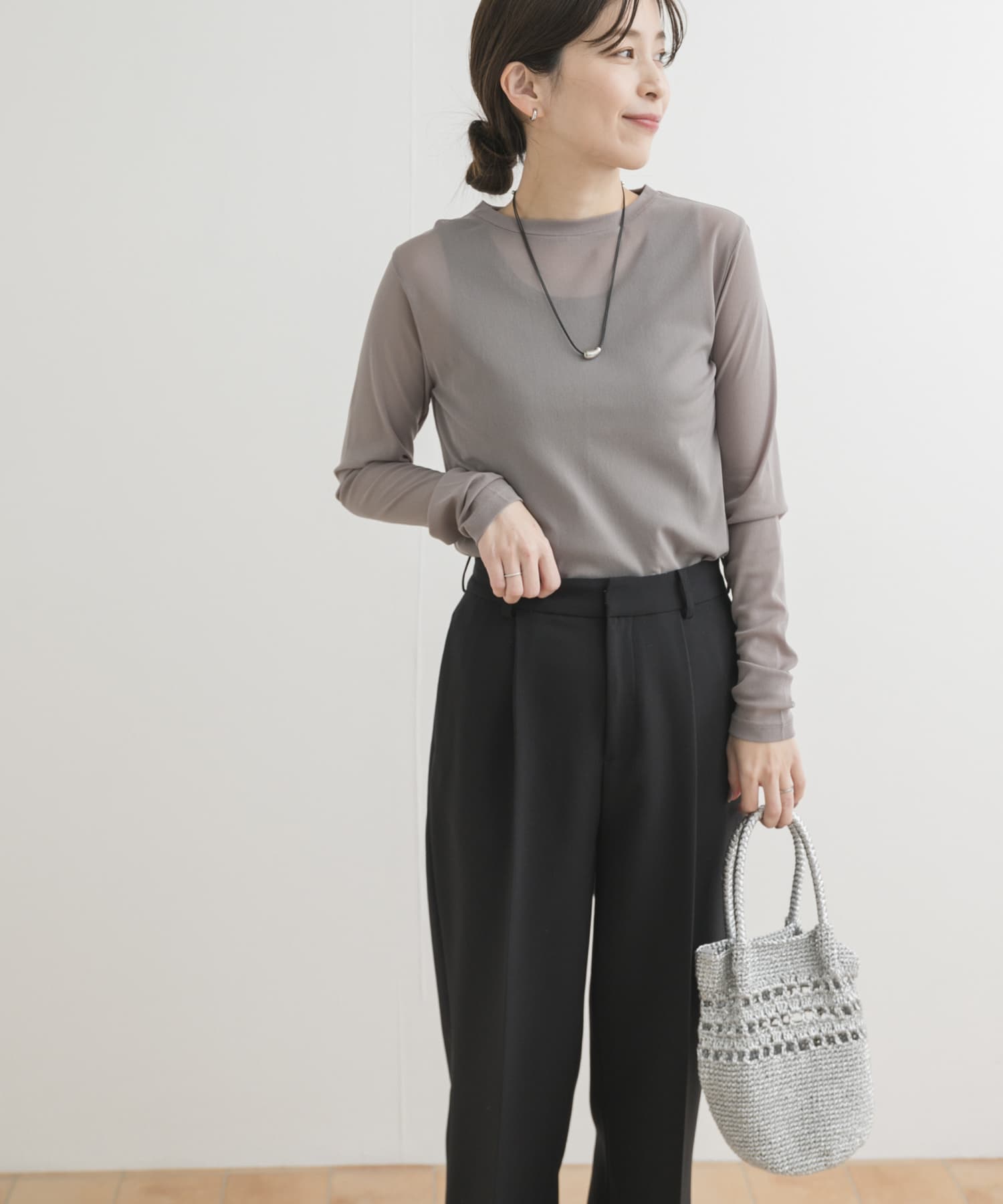 身長：162cm サイズ：M