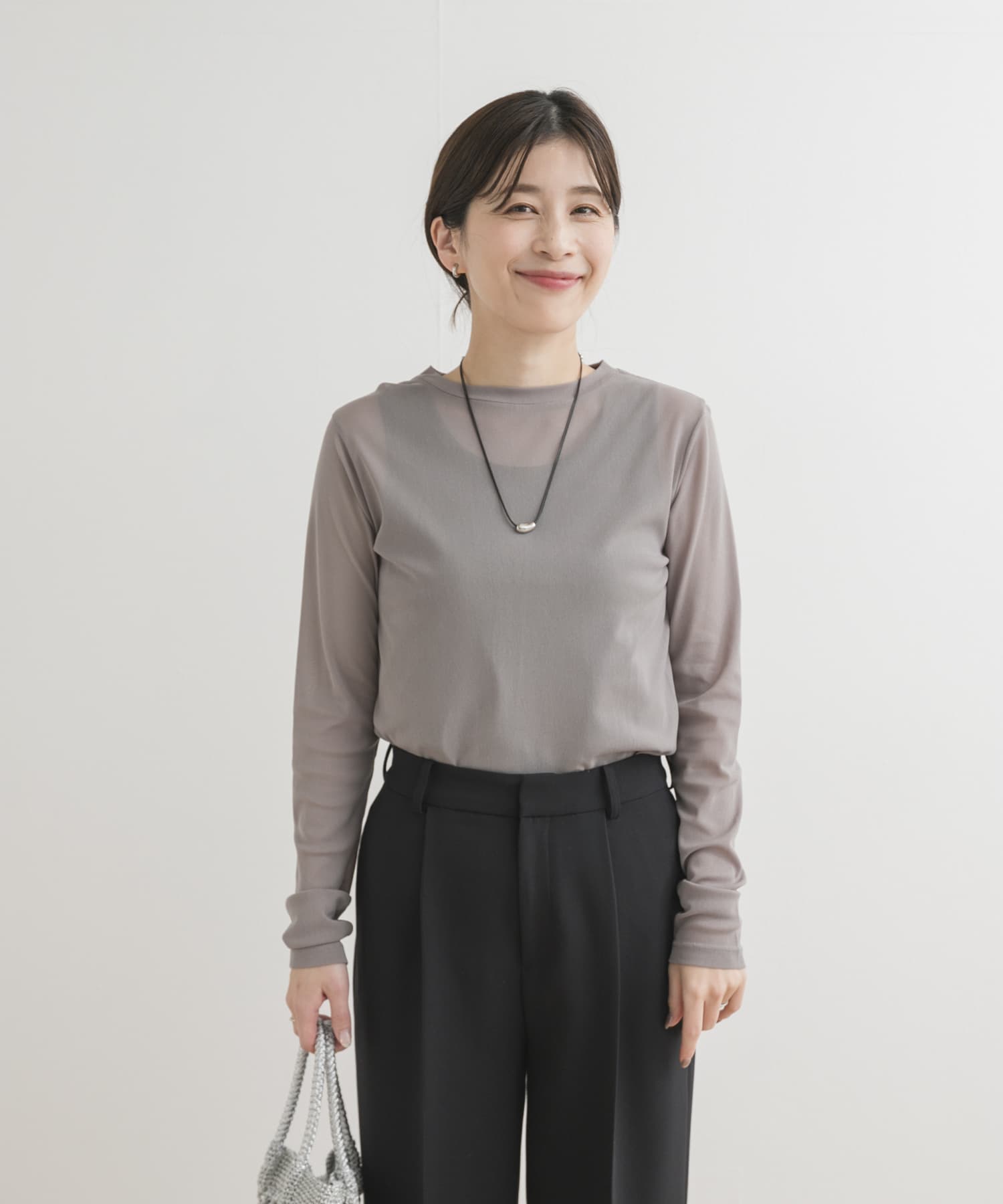 身長：162cm サイズ：M