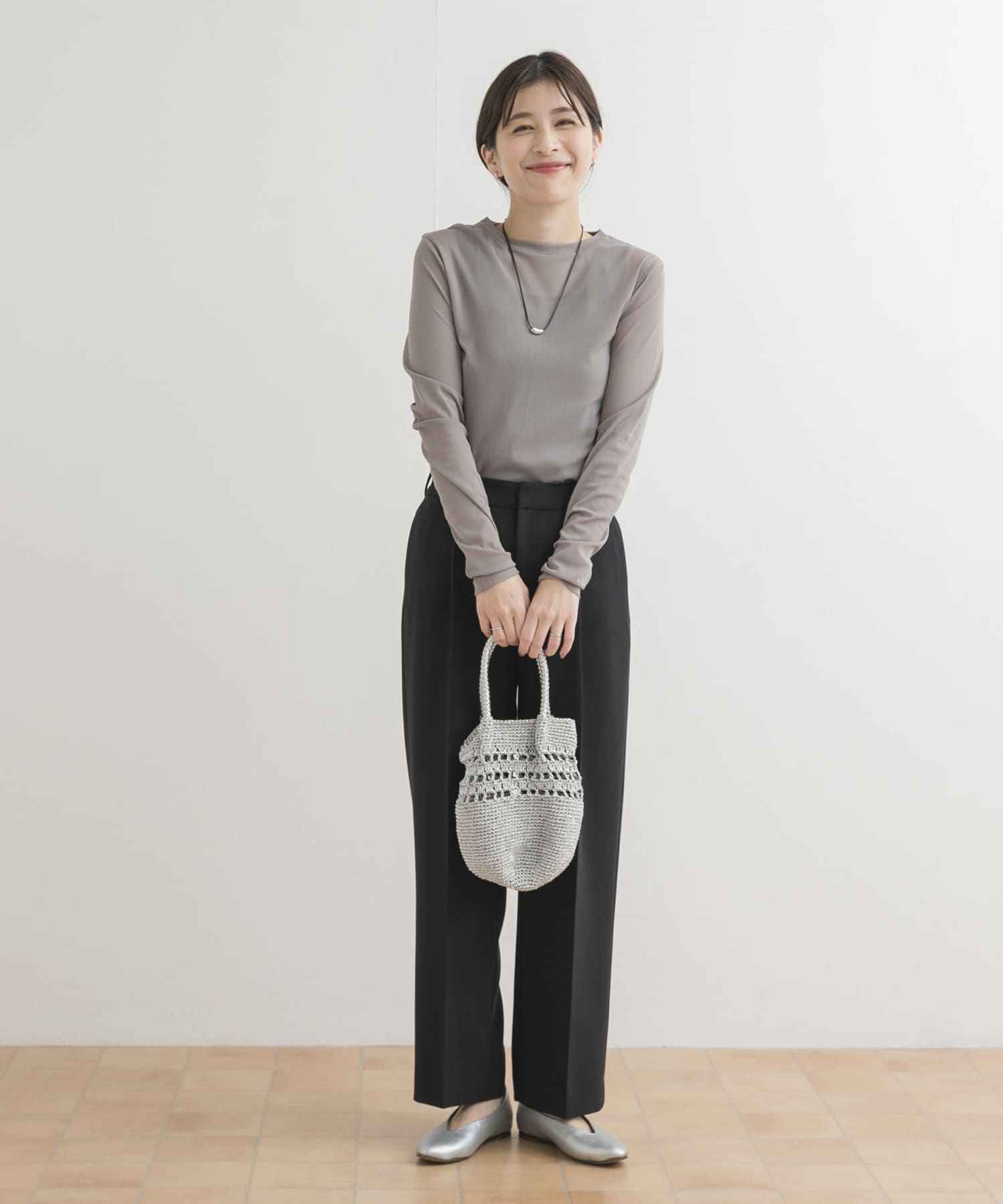 身長：162cm サイズ：M