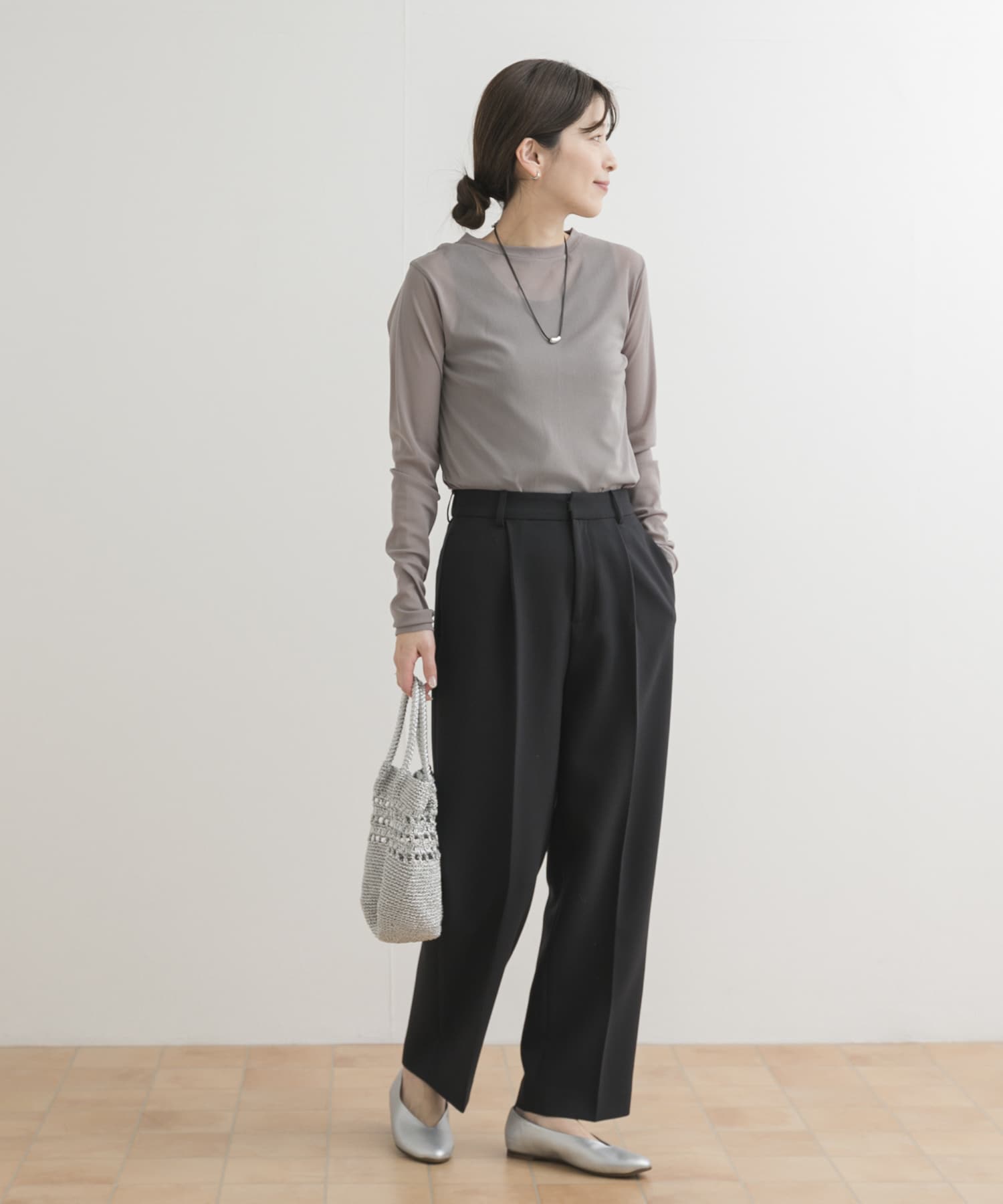 身長：162cm サイズ：M