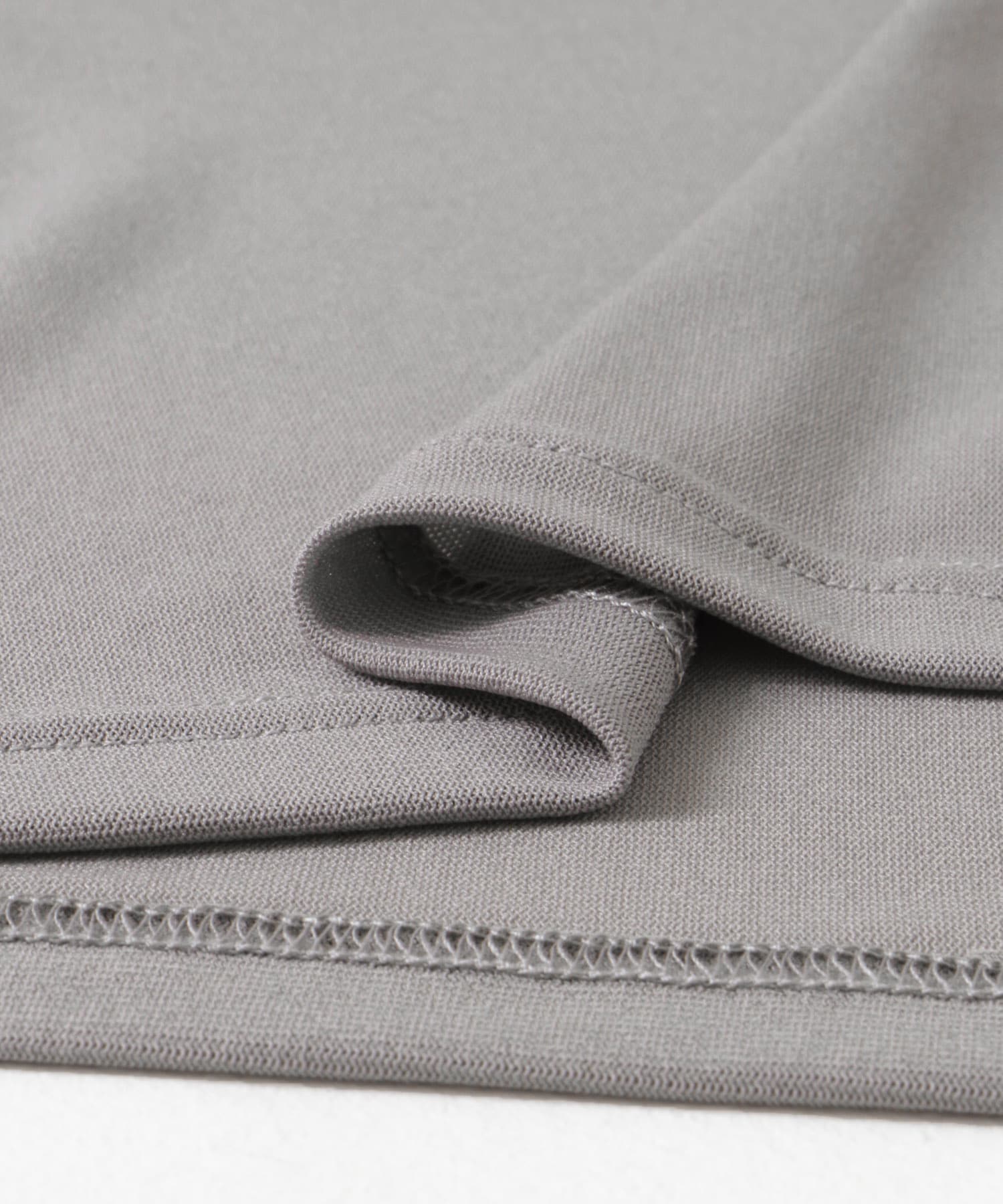 チュールロングTシャツ GRAY M