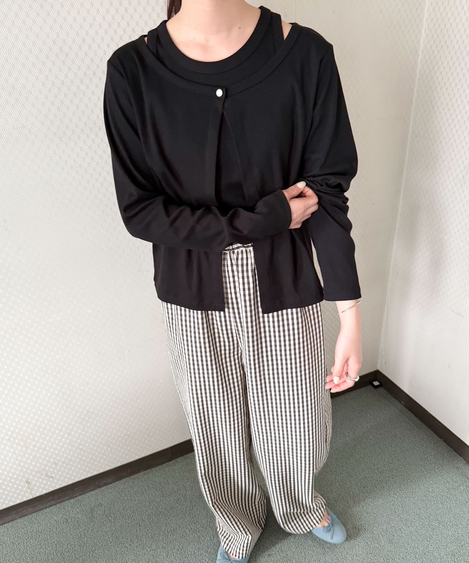 身長：161cm サイズ：1