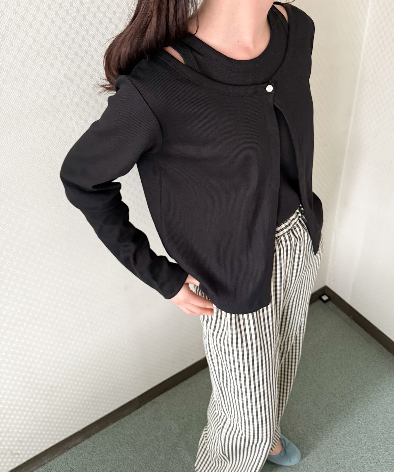 身長：161cm サイズ：1