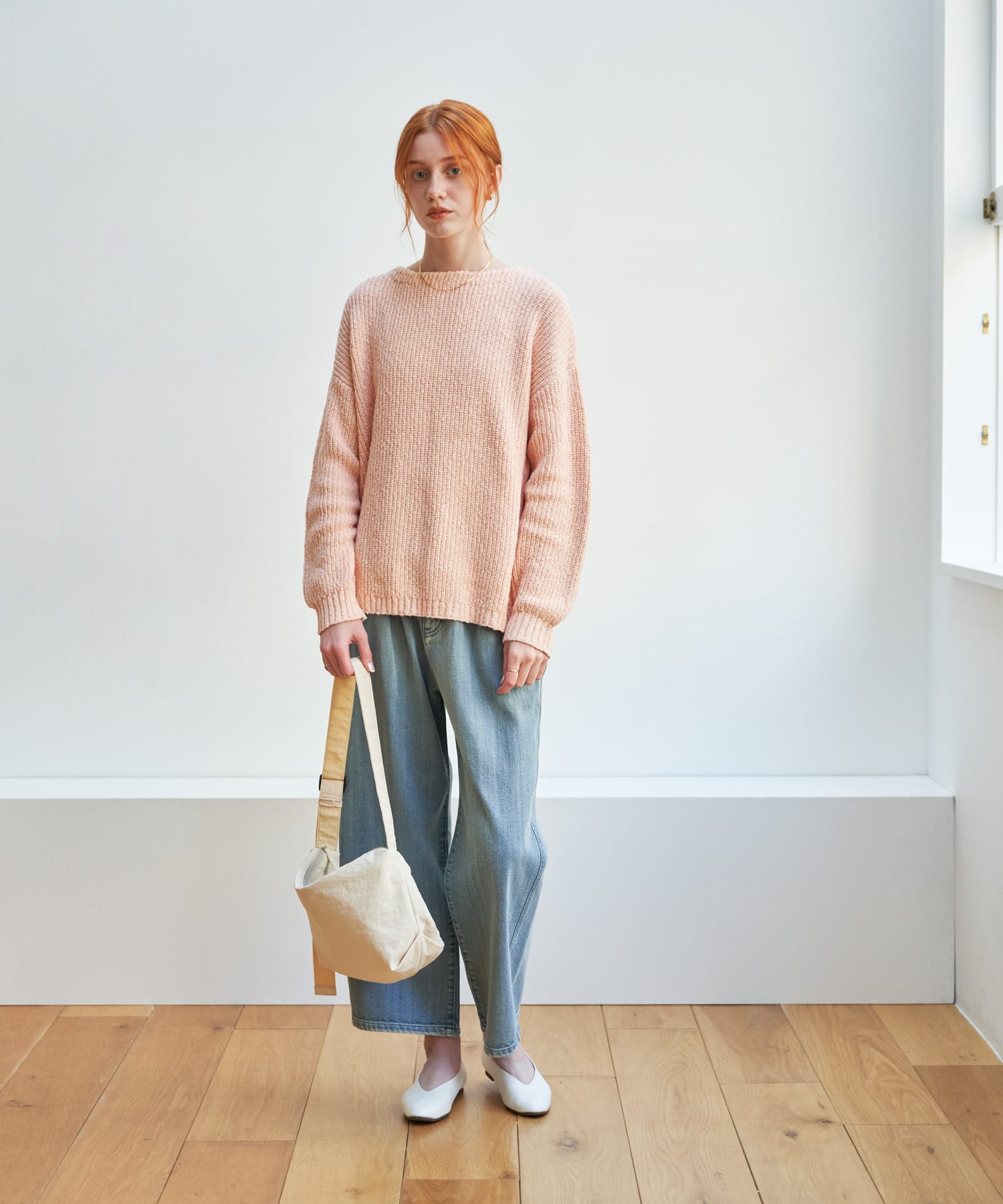 コットンスラブKNIT(M PINK): トップス｜URBAN RESEARCH公式
