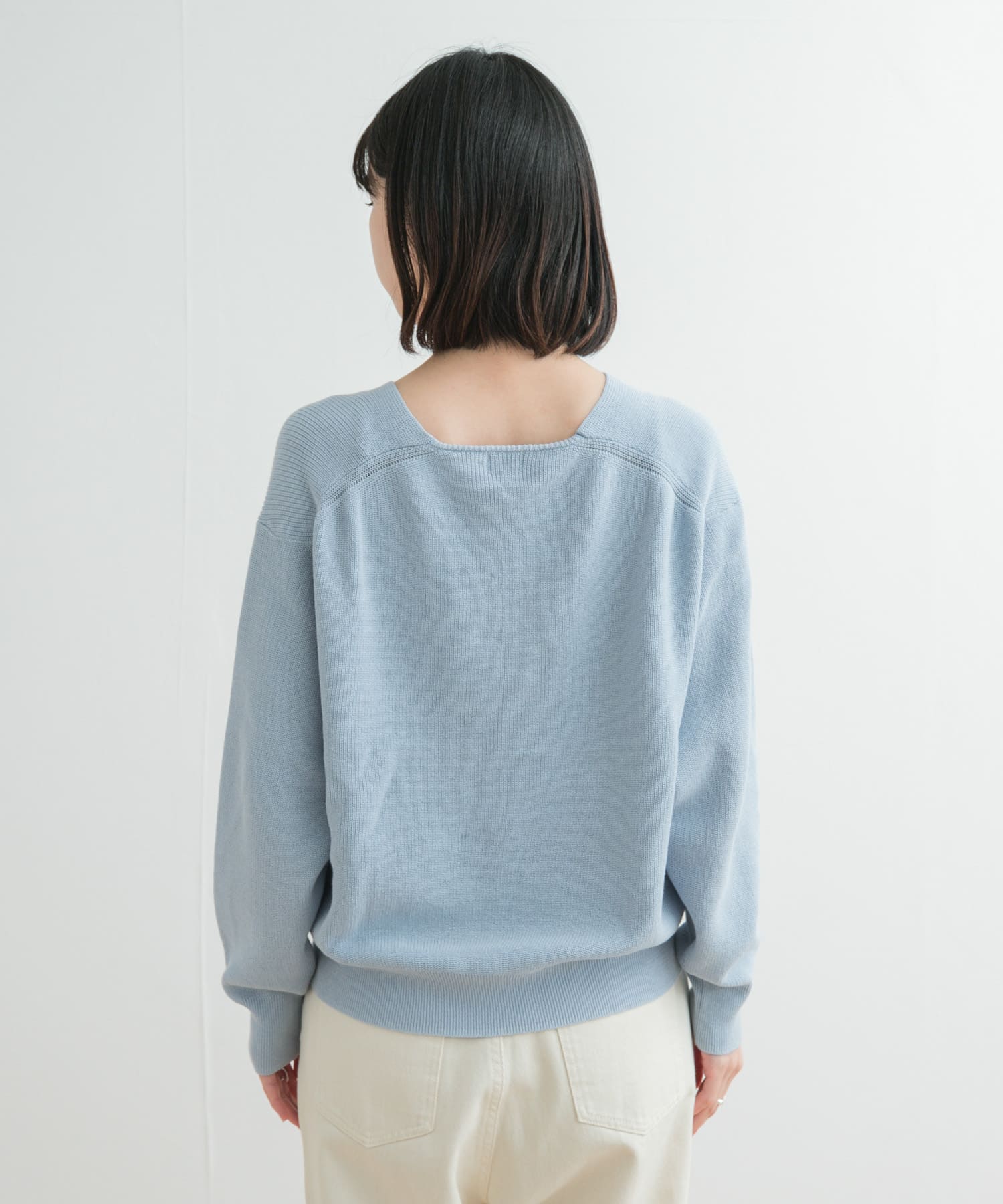 いんぐ コットン畦Vネックニット(M PINK): トップス｜URBAN RESEARCH公式