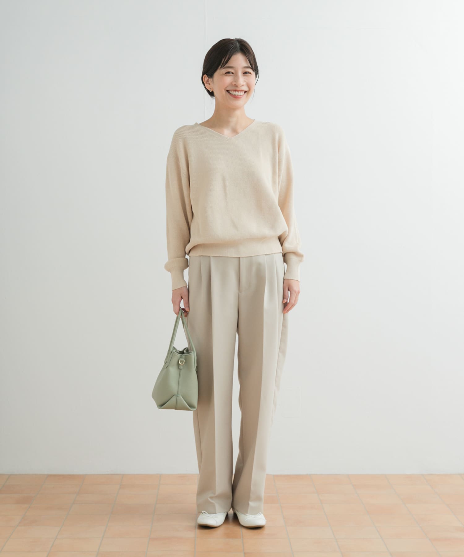 身長：162cm サイズ：M