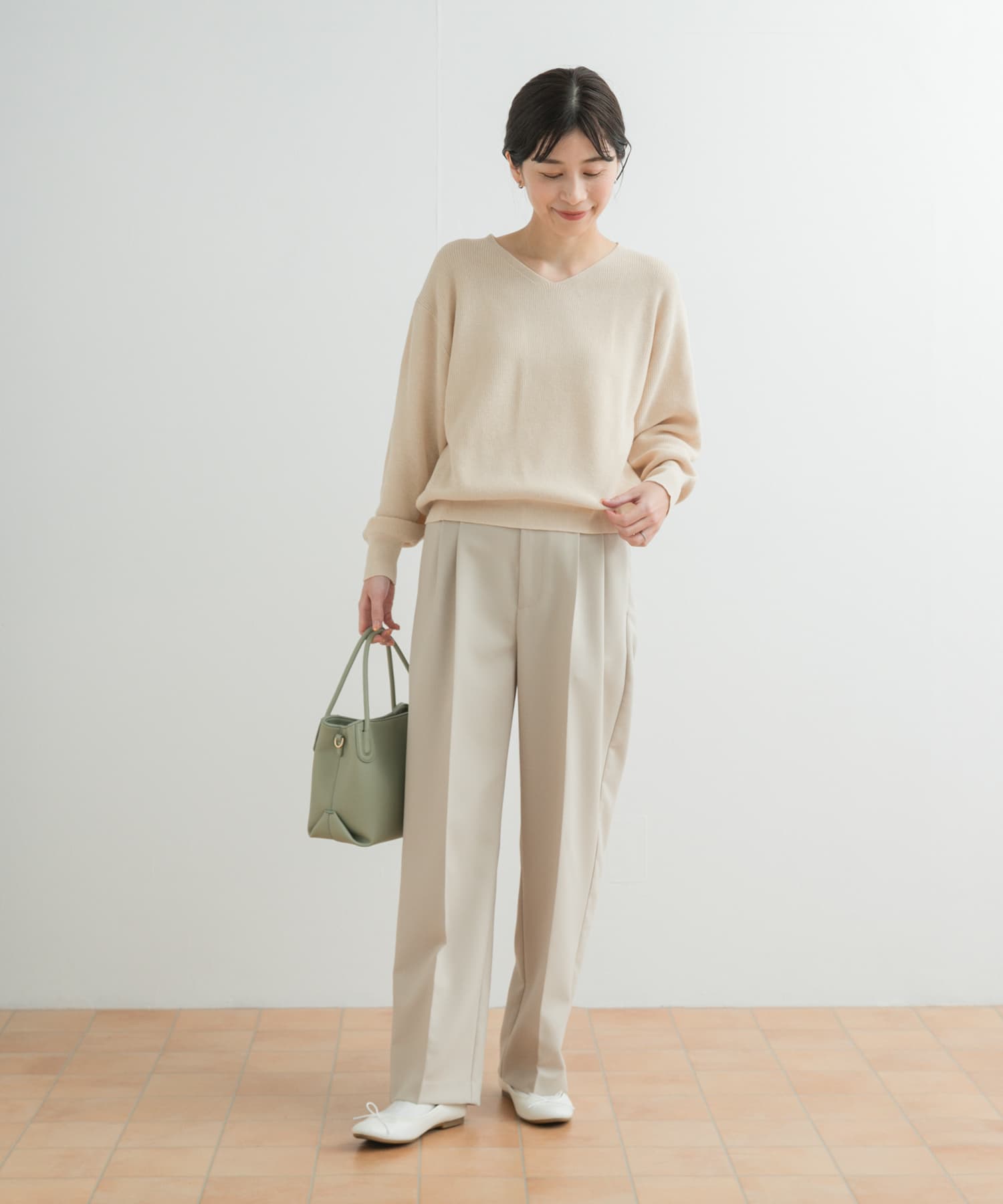 身長：162cm サイズ：M