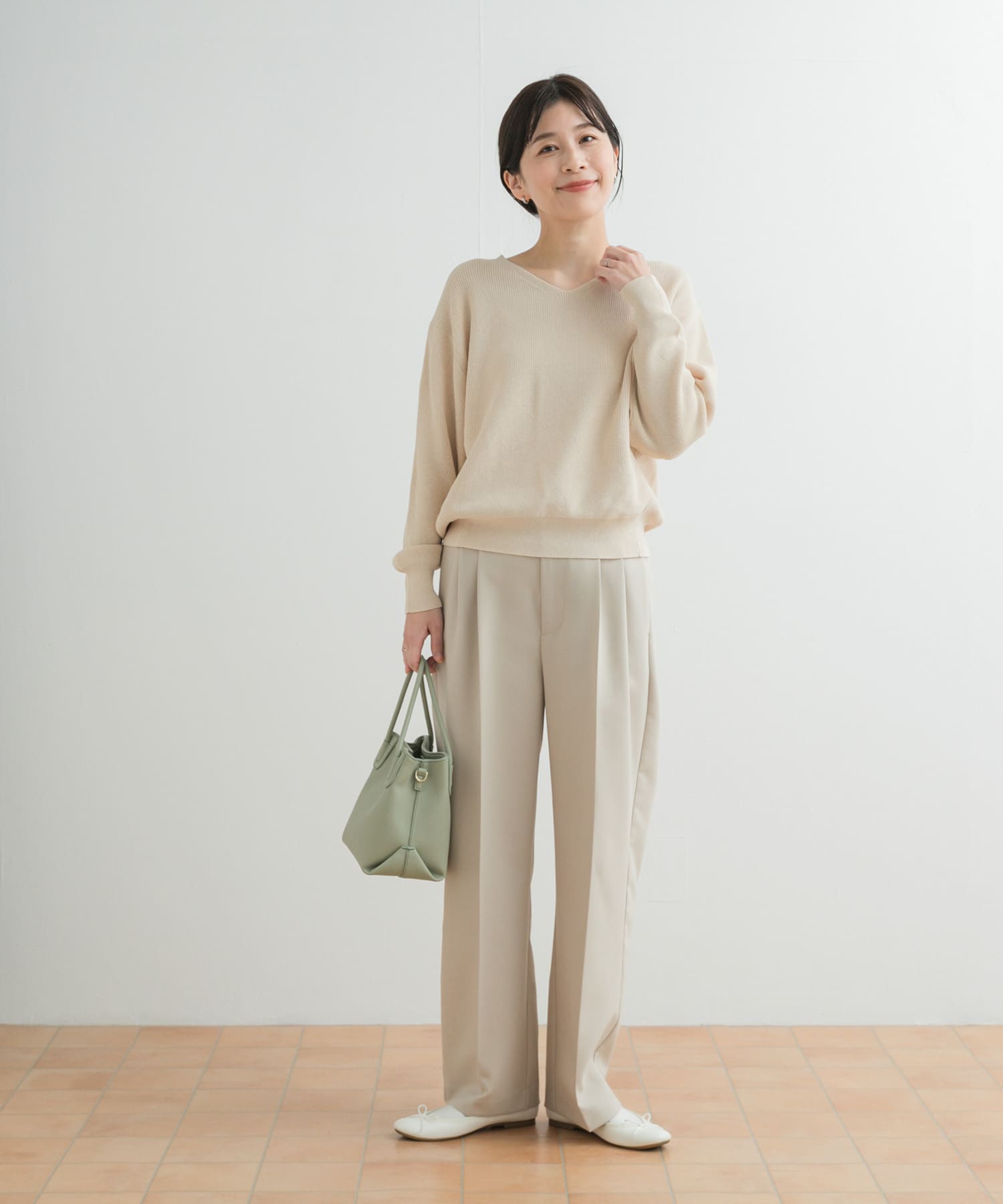 身長：162cm サイズ：M